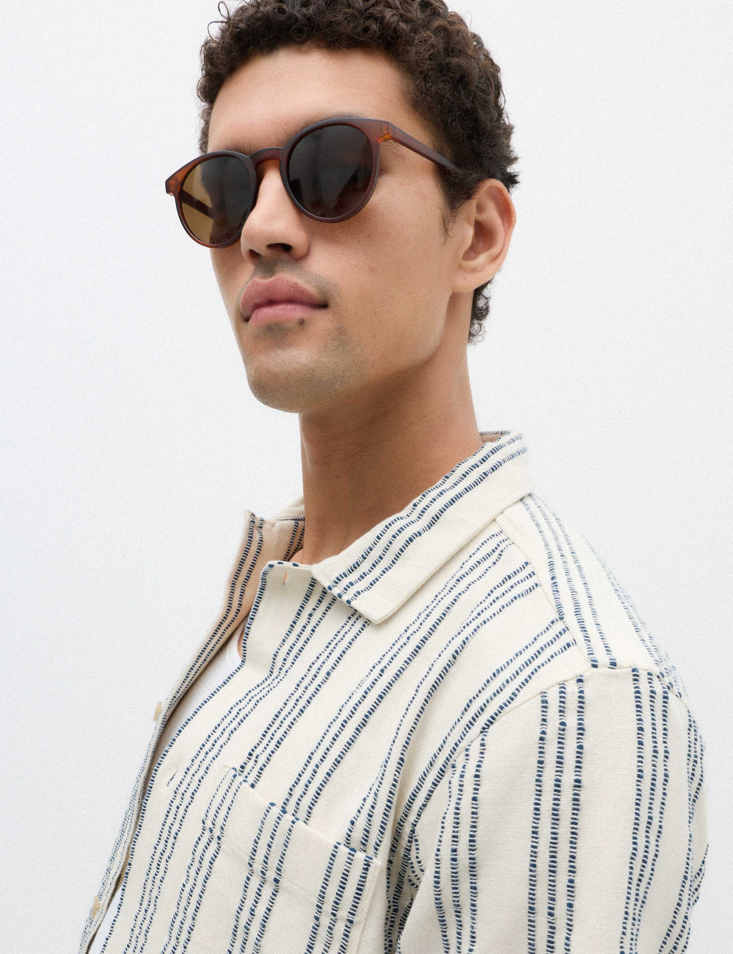 Pure Cotton Textured Short Sleeve Shirt 3 of 6