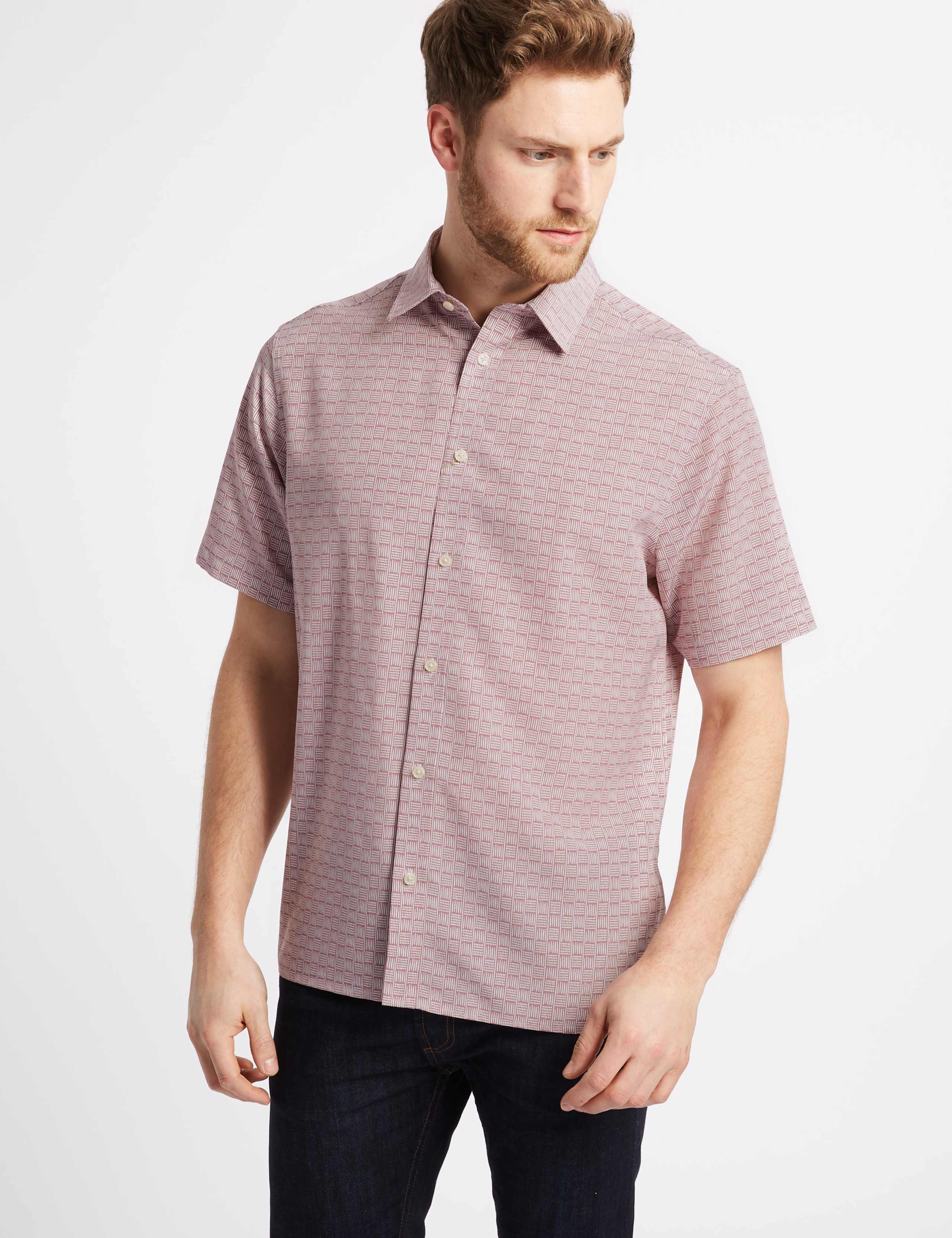 Square Design Print Shirt 1 of 5