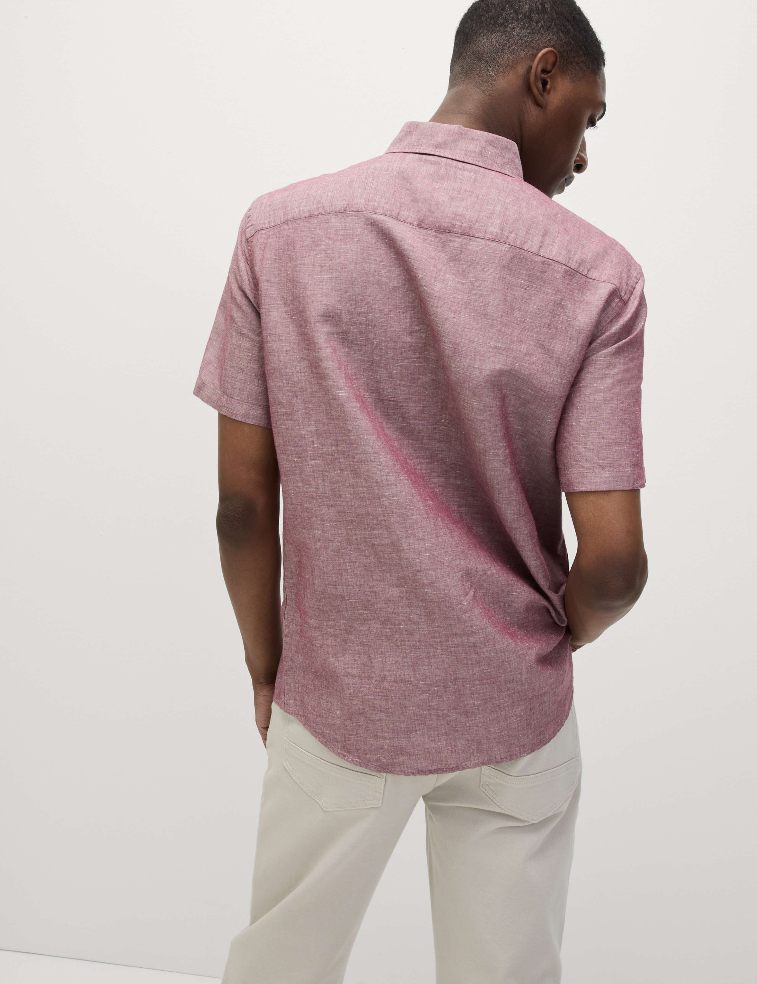 Linen Cotton Short Sleeve Shirt 4 of 6