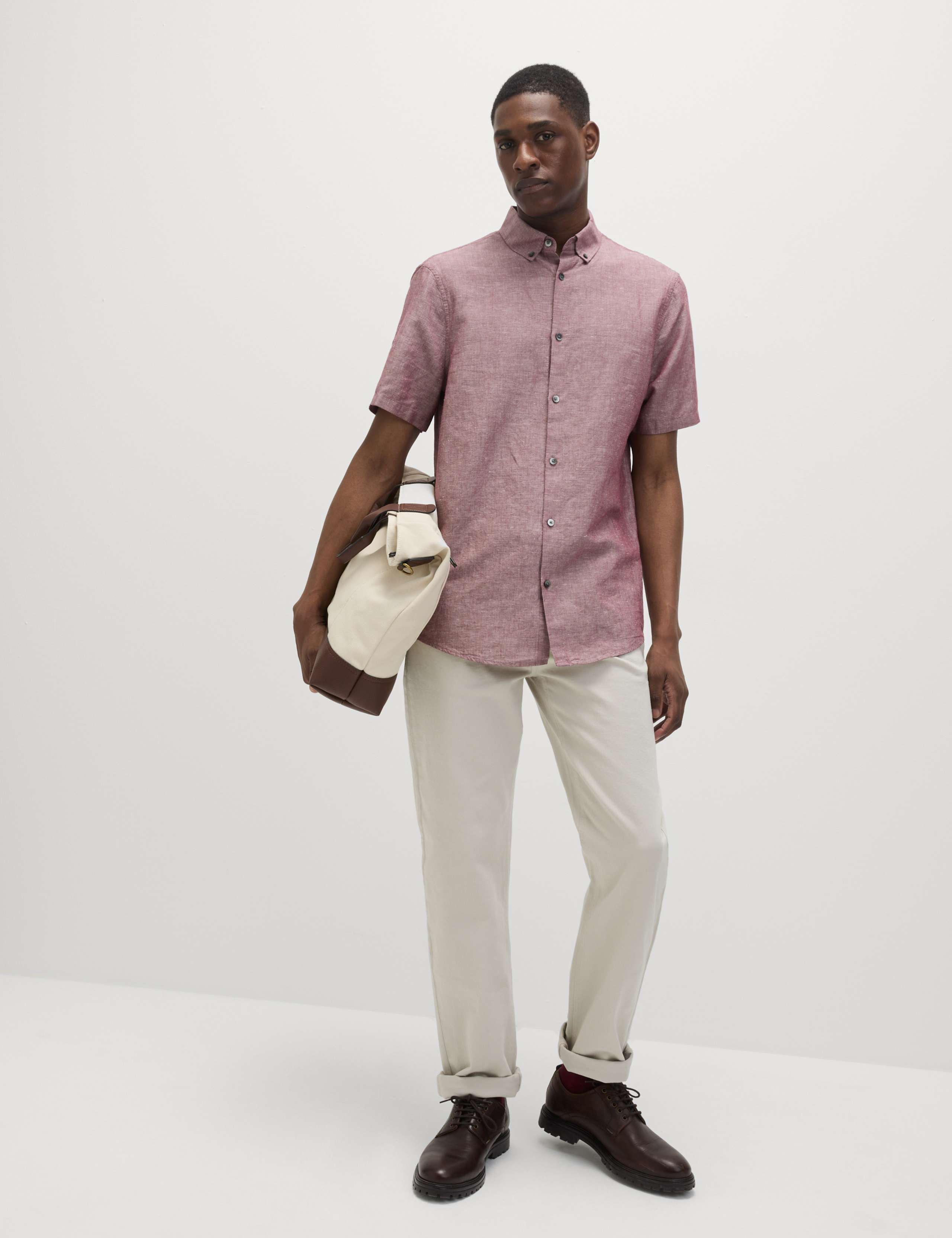 Linen Cotton Short Sleeve Shirt 5 of 6