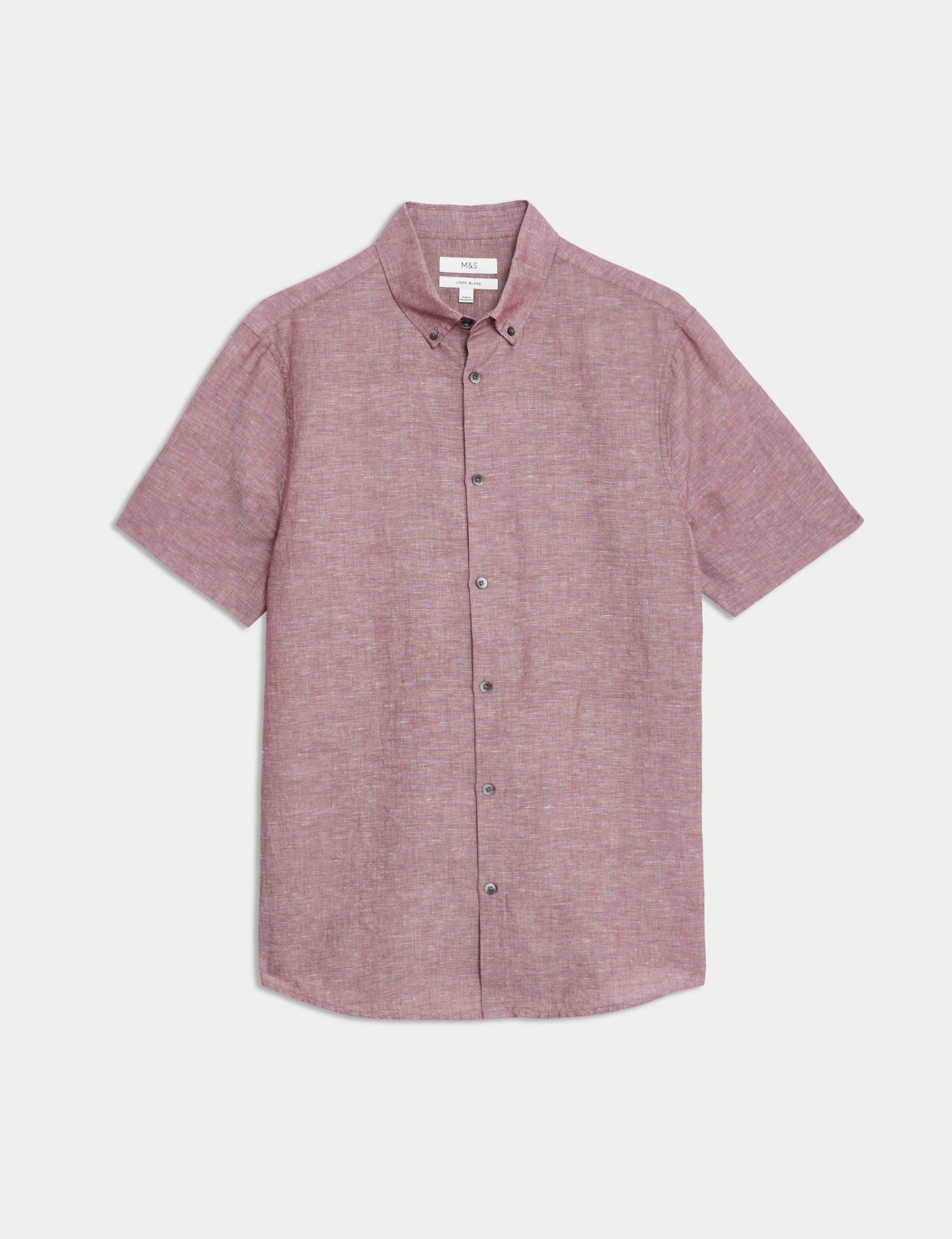 Linen Cotton Short Sleeve Shirt 2 of 6