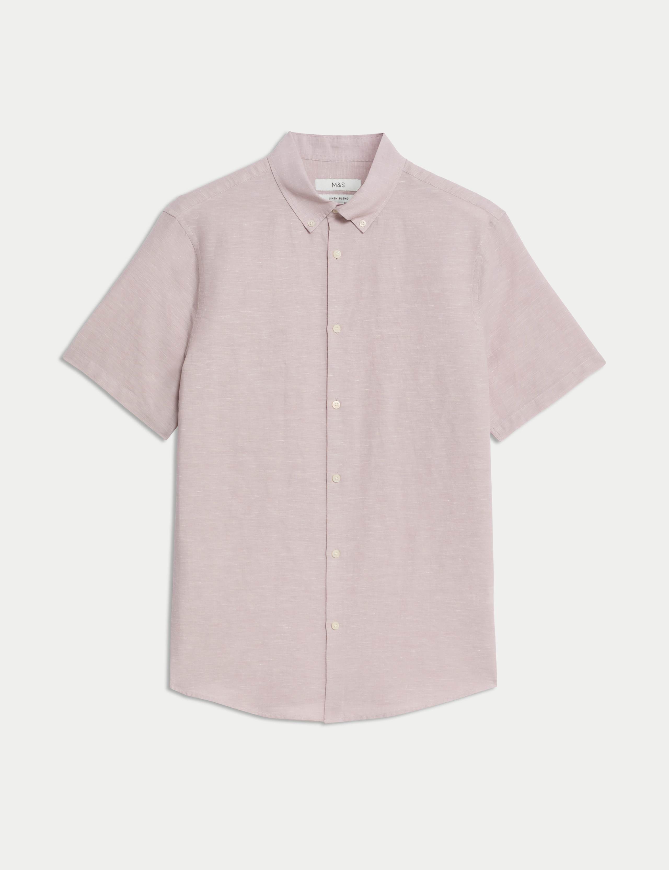 Linen Cotton Short Sleeve Shirt 2 of 5
