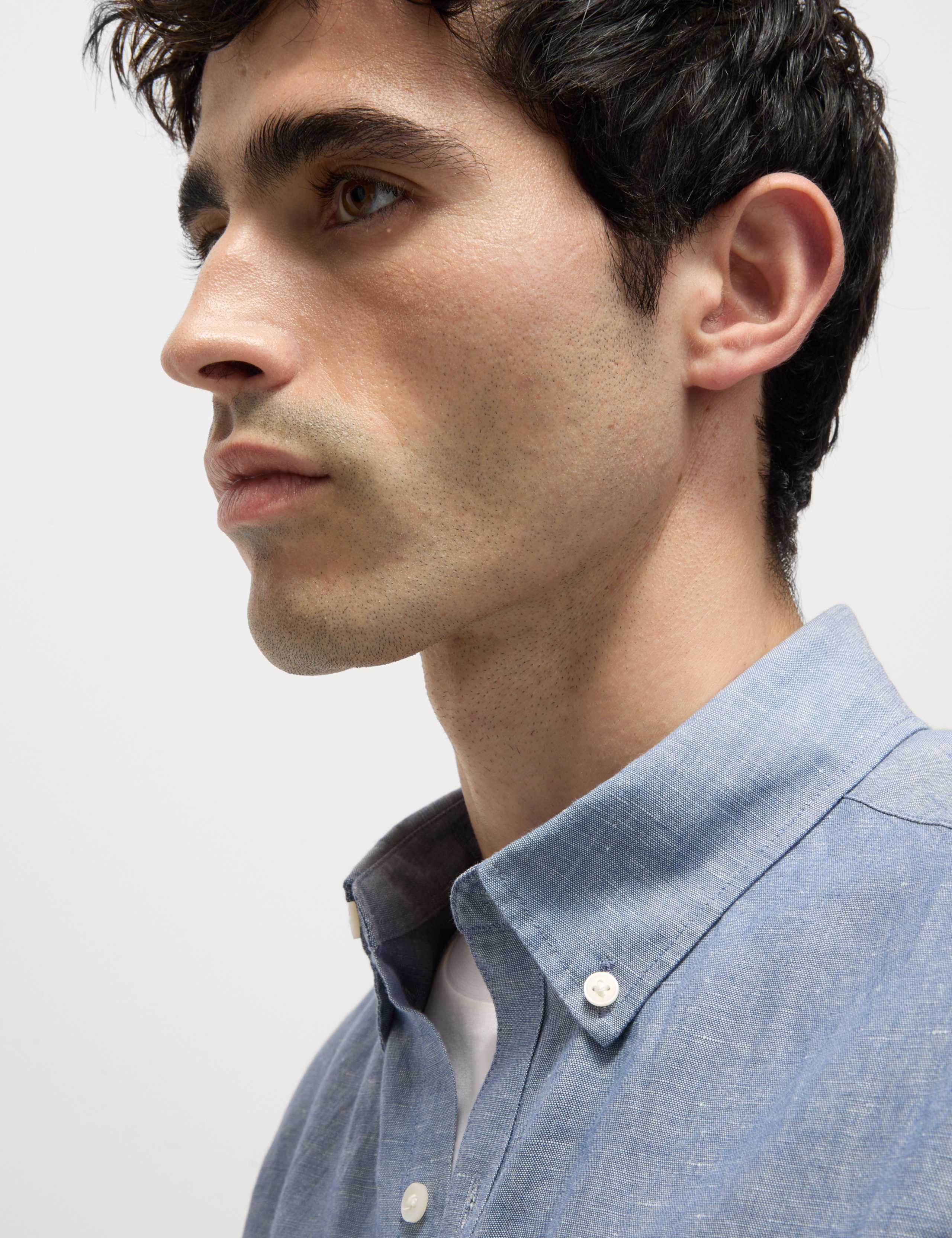 Linen Cotton Short Sleeve Shirt 3 of 5