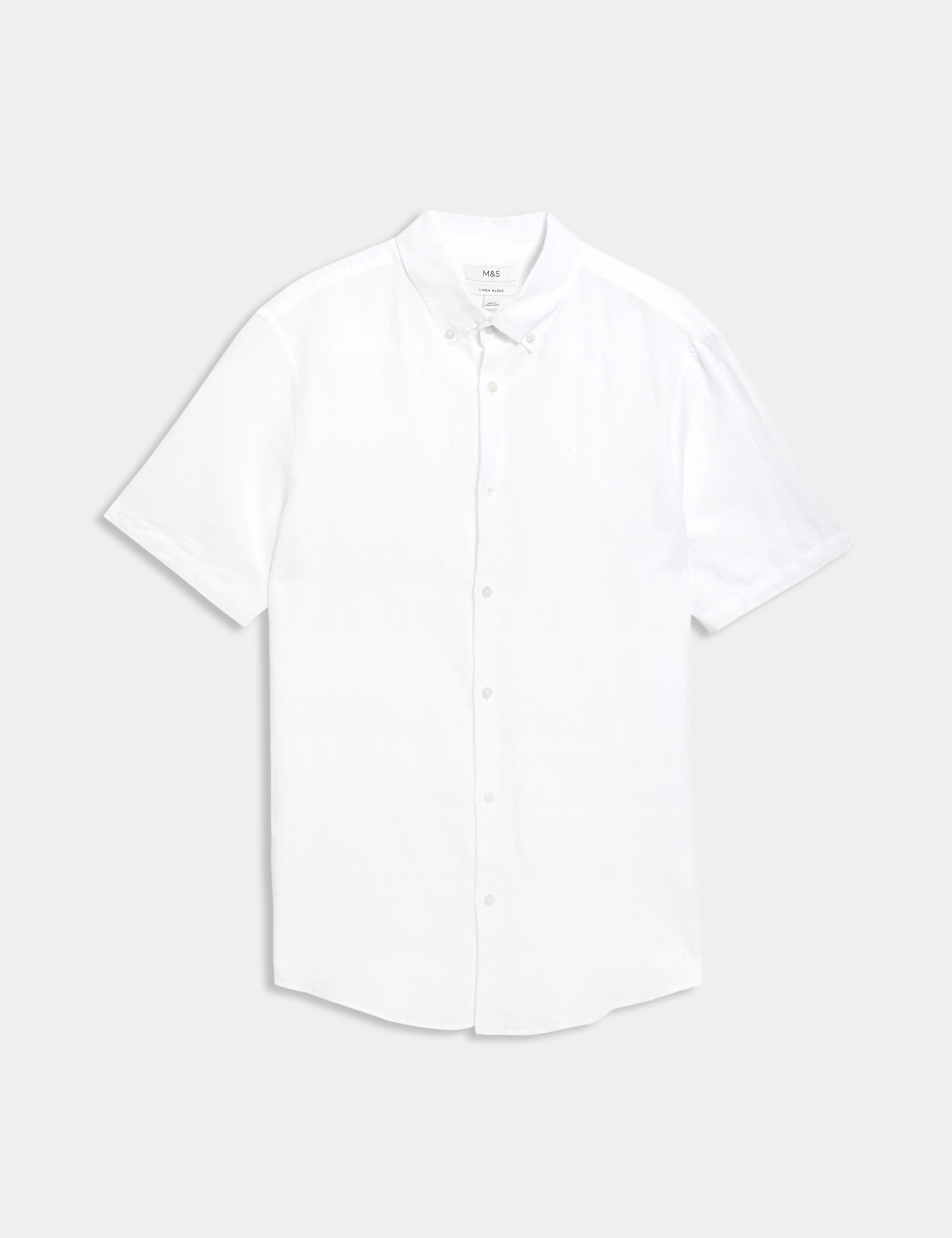 Linen Cotton Short Sleeve Shirt 2 of 6