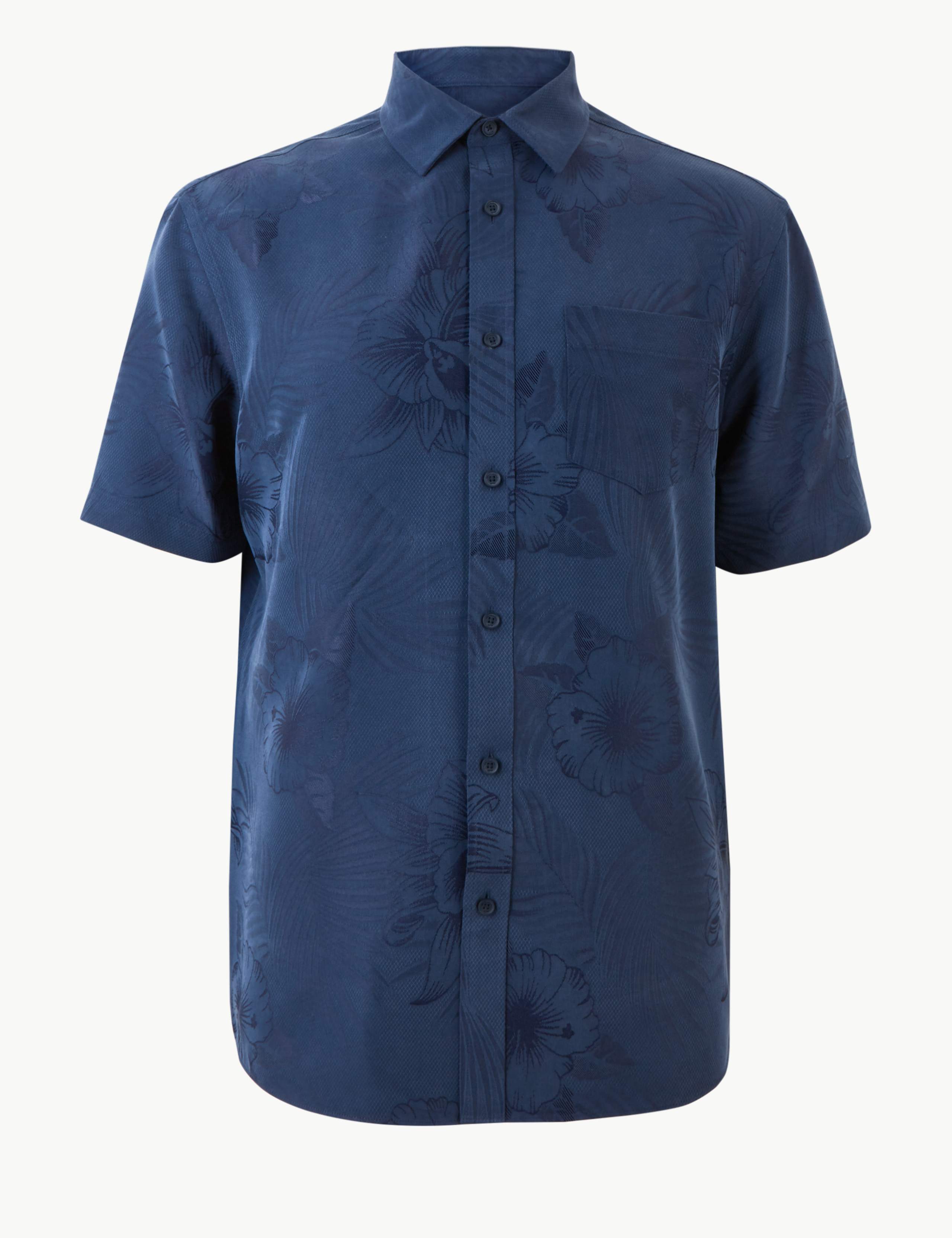 Modal Rich Floral Print Shirt 2 of 5