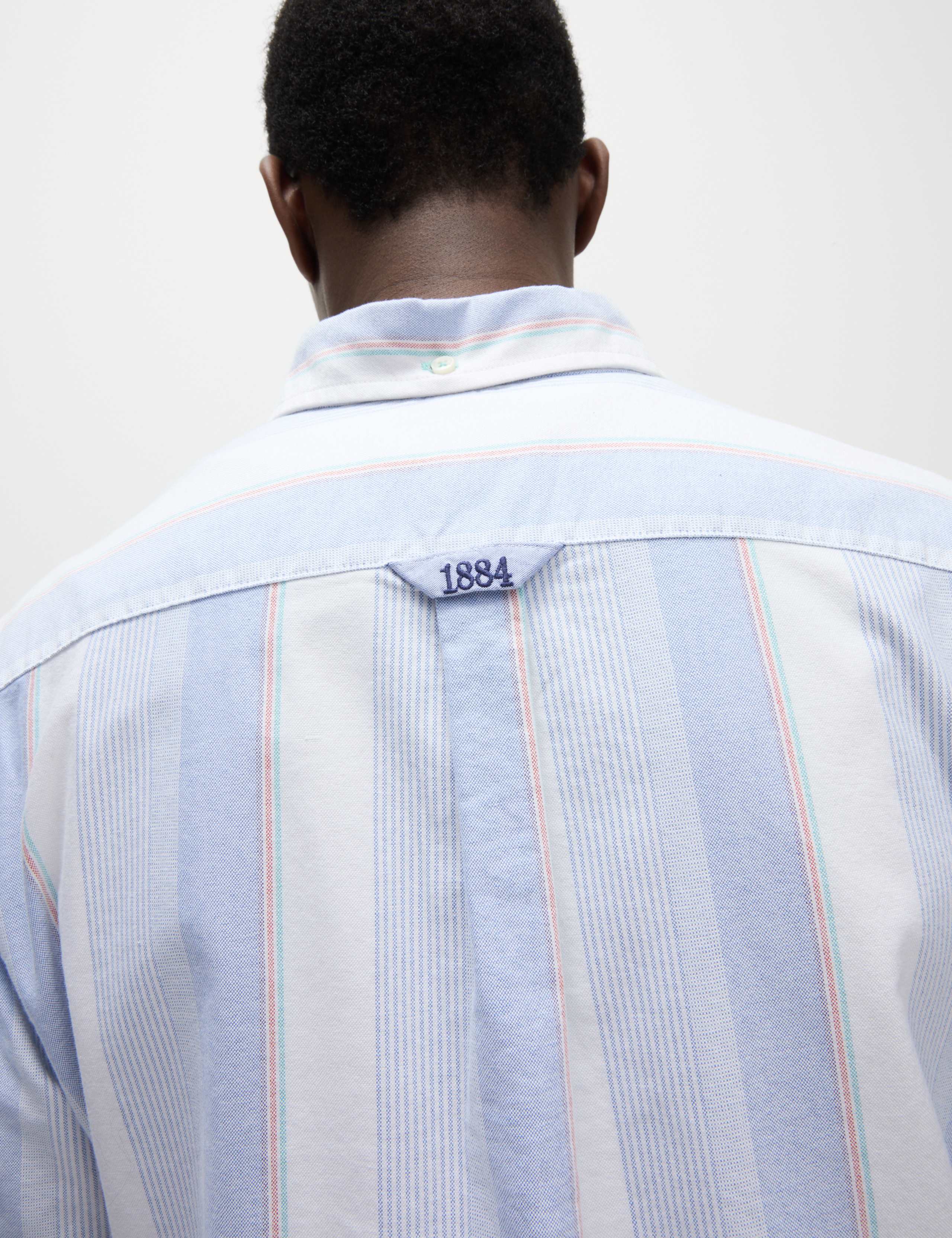 Cotton Rich Striped Shirt 4 of 5
