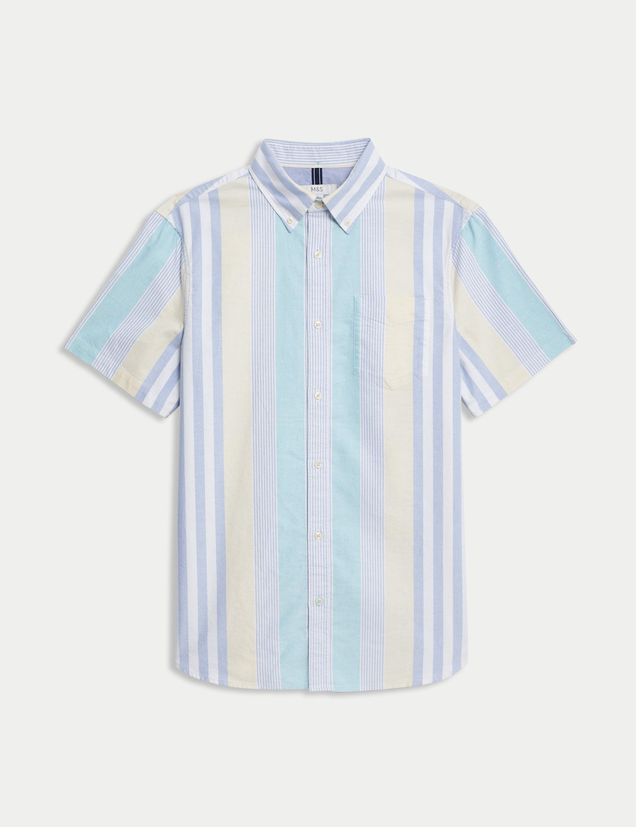 Cotton Rich Striped Shirt 2 of 7