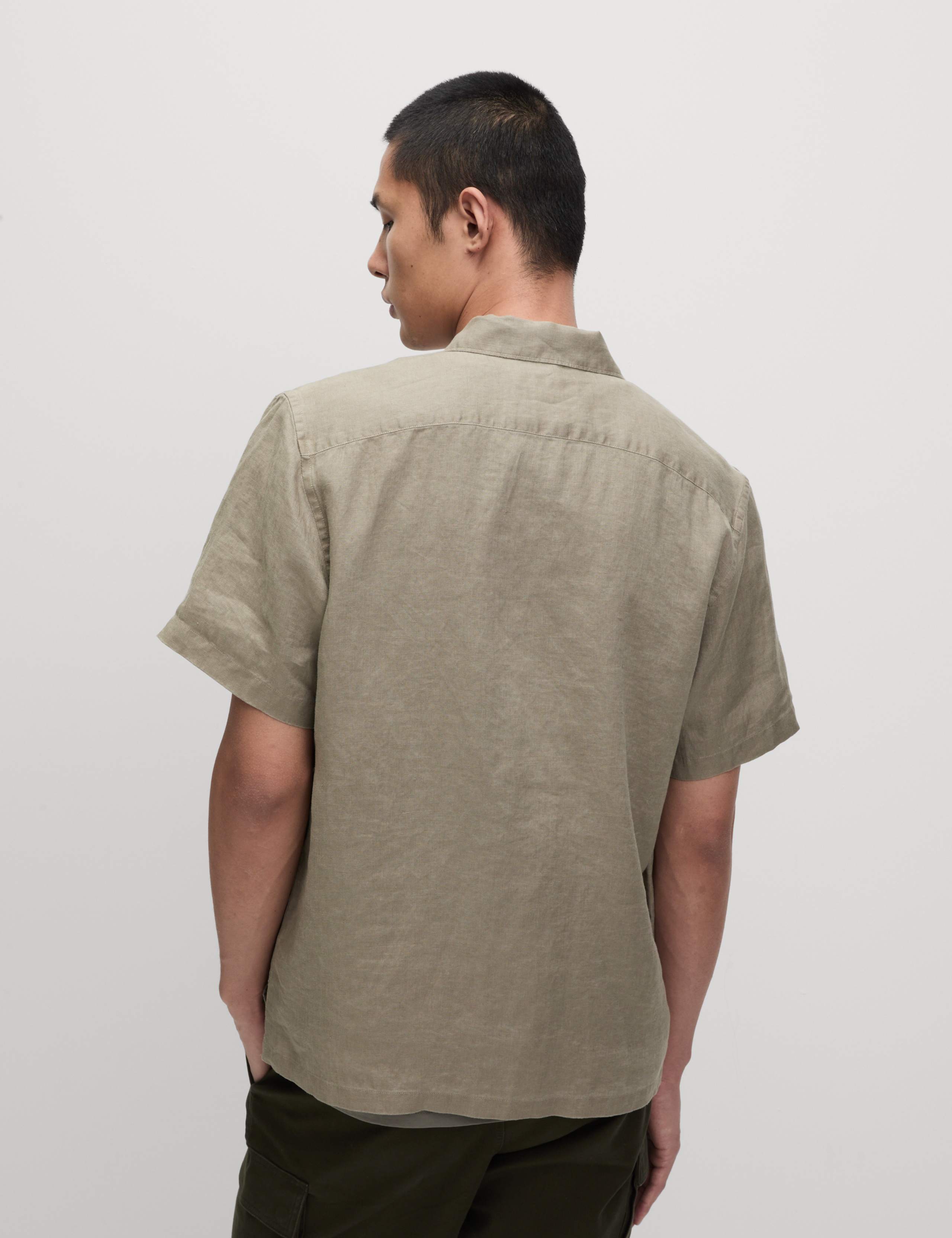 Pure Linen Short Sleeve Shirt 3 of 5
