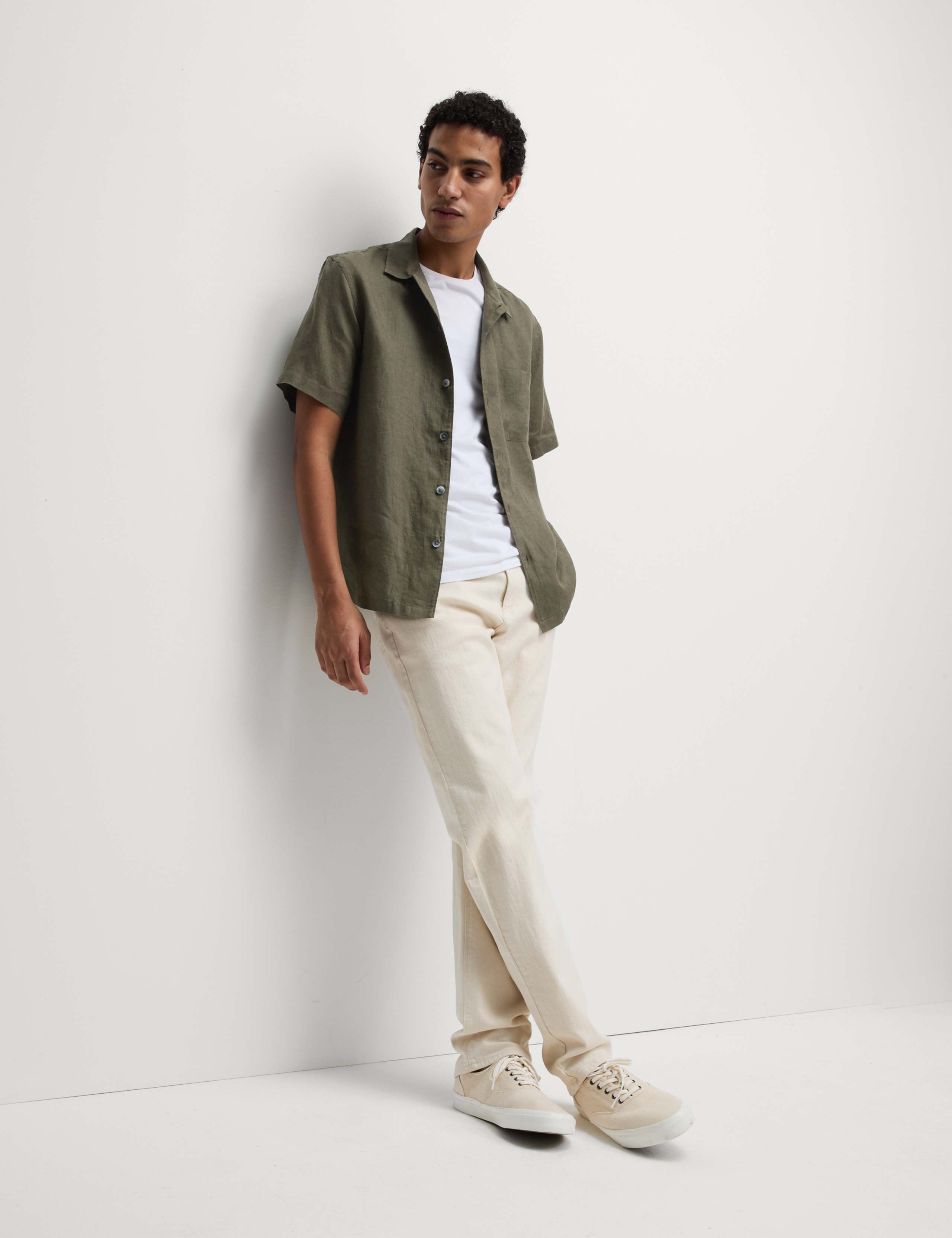 Pure Linen Short Sleeve Shirt 5 of 5