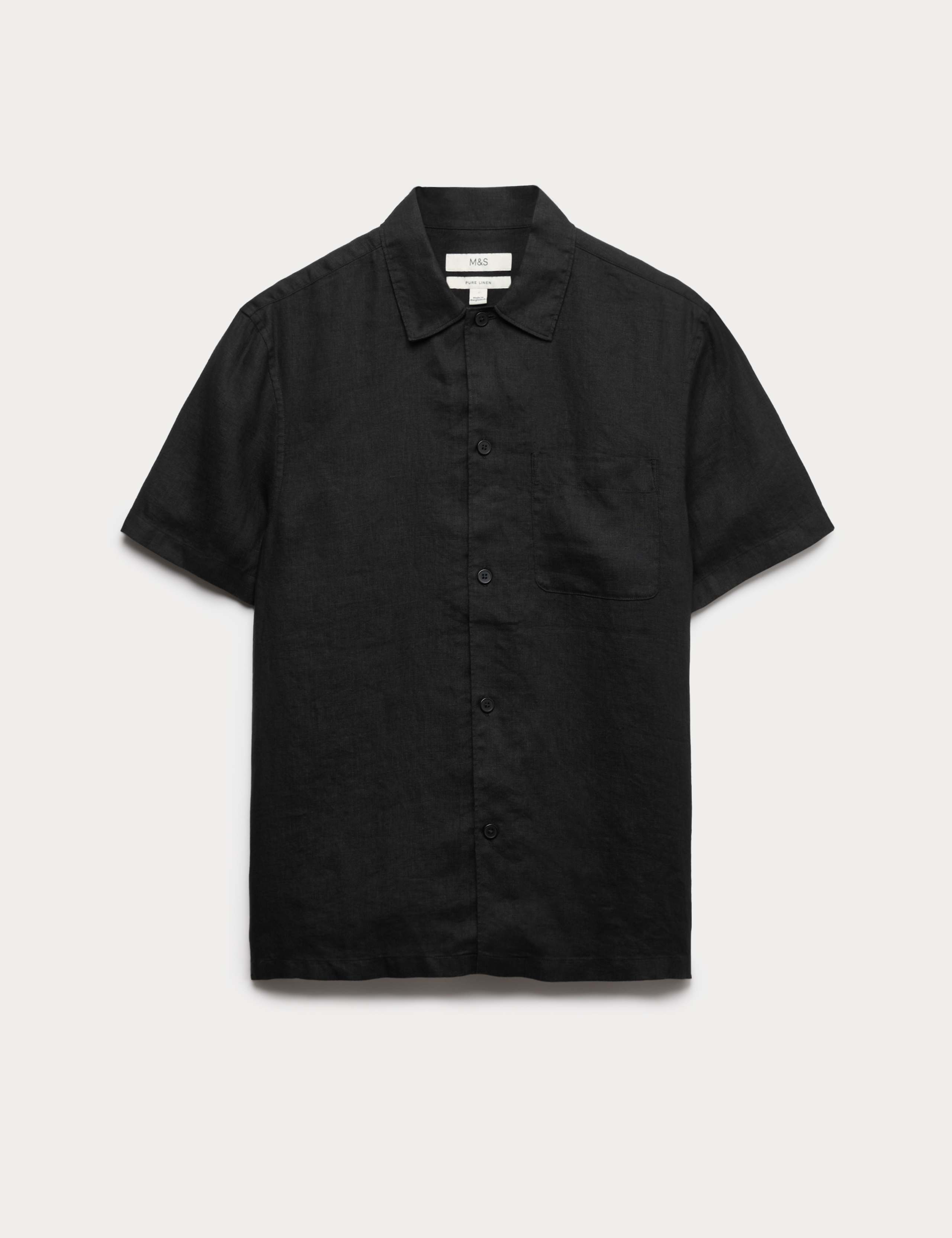 Pure Linen Short Sleeve Shirt 2 of 4