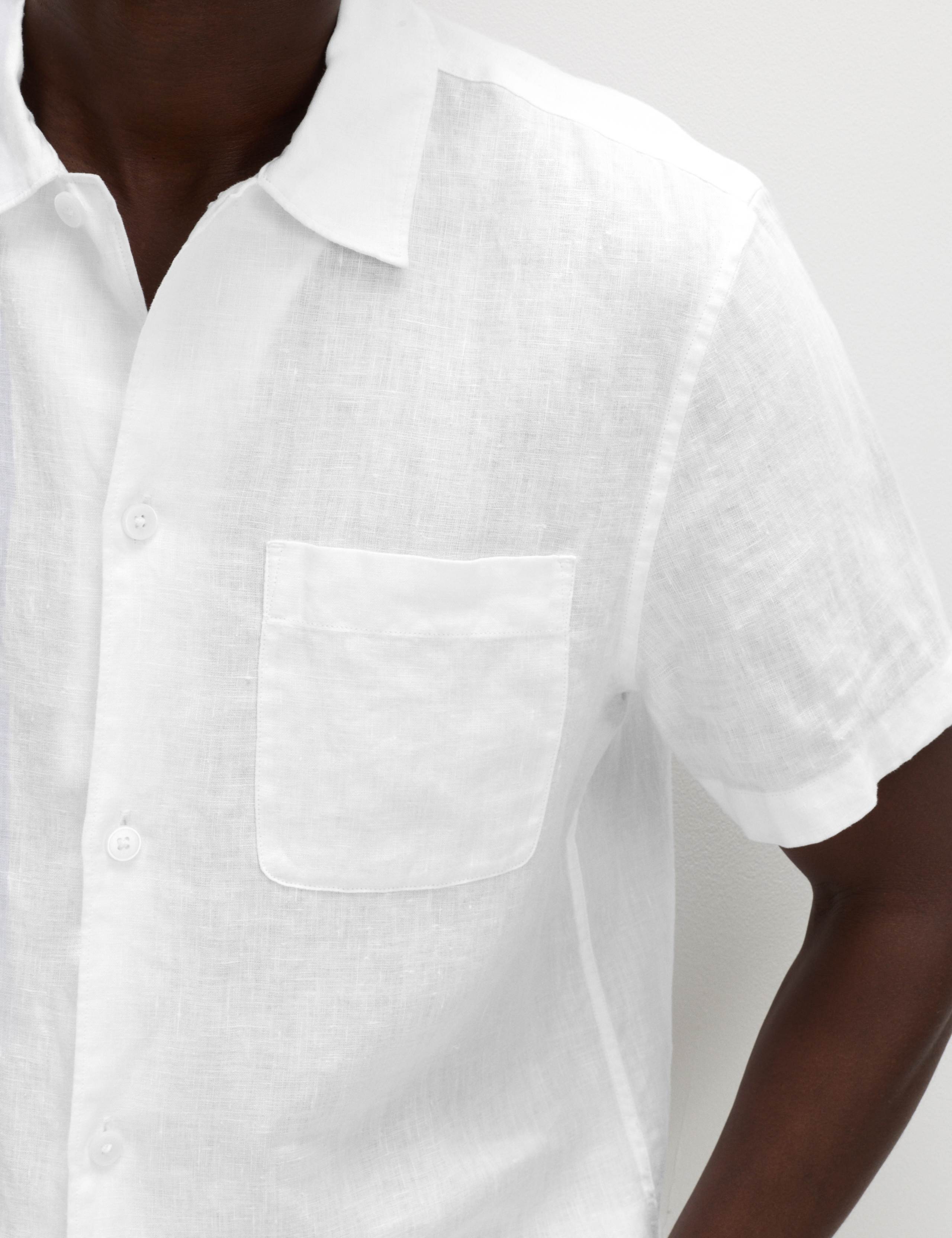 Pure Linen Short Sleeve Shirt 3 of 7