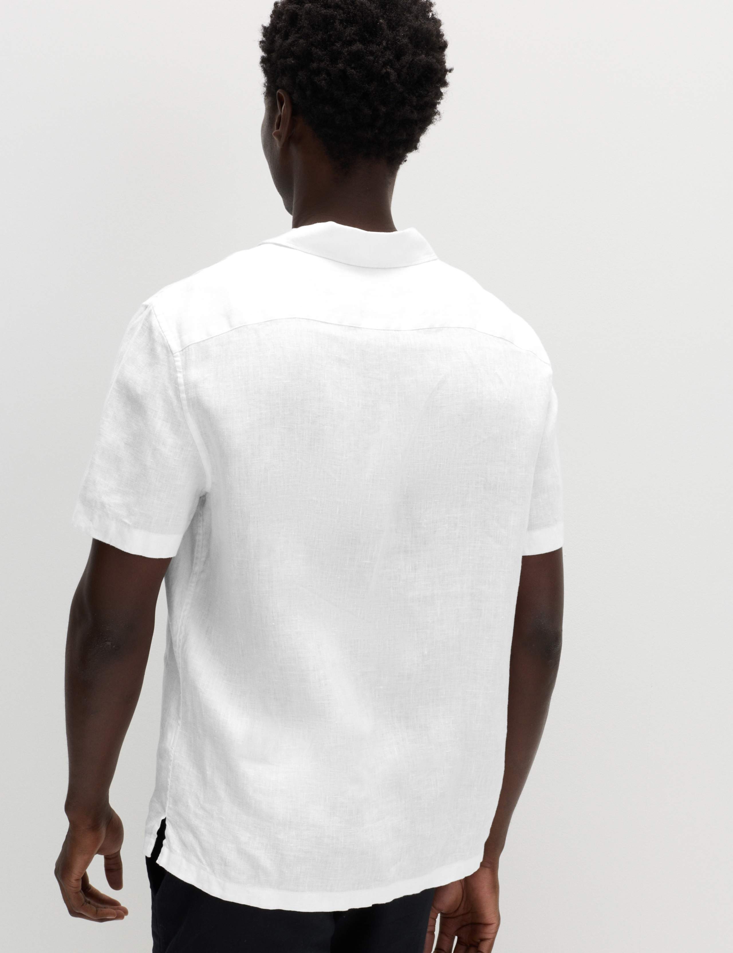 Pure Linen Short Sleeve Shirt 4 of 7