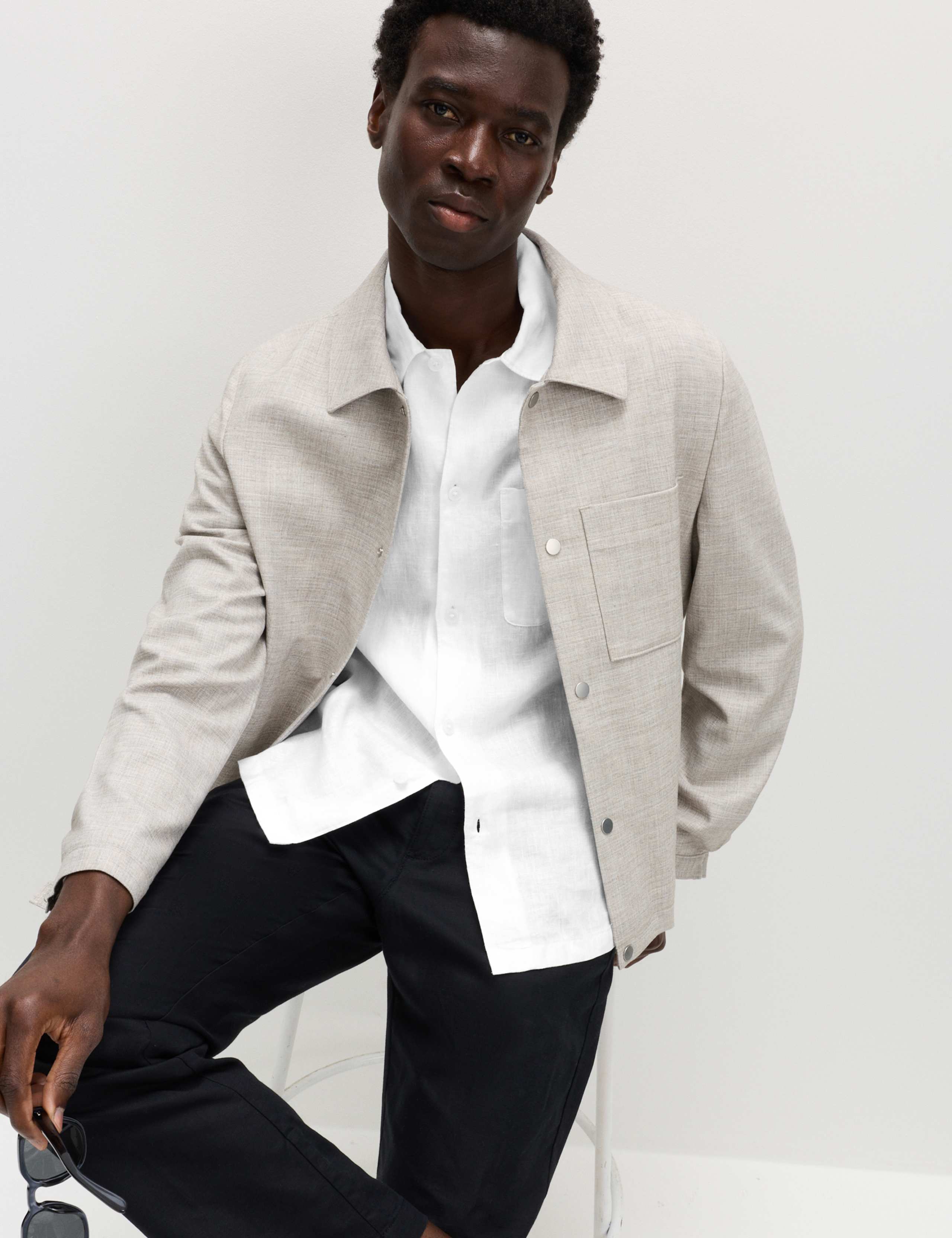 Pure Linen Short Sleeve Shirt 5 of 7
