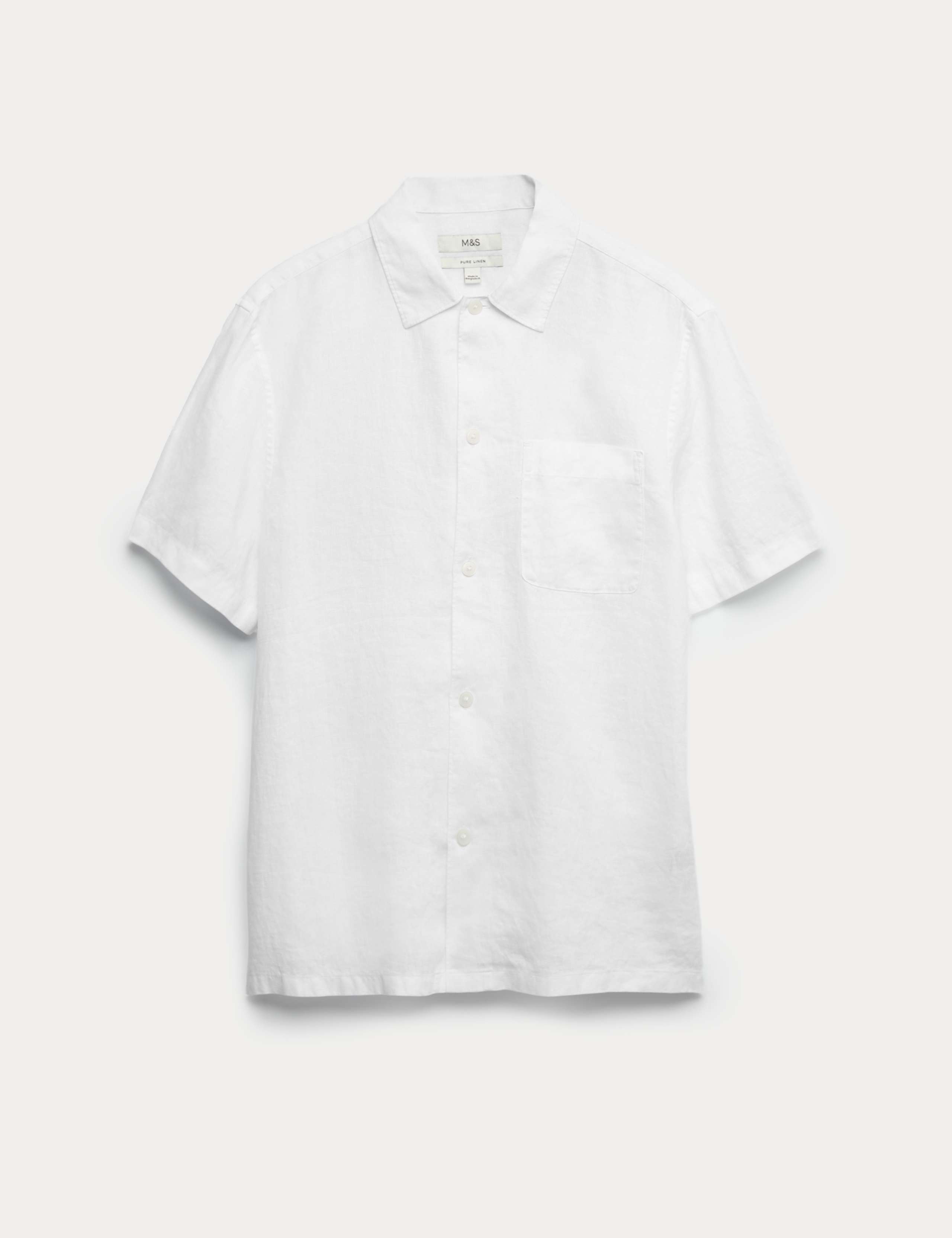 Pure Linen Short Sleeve Shirt 2 of 7