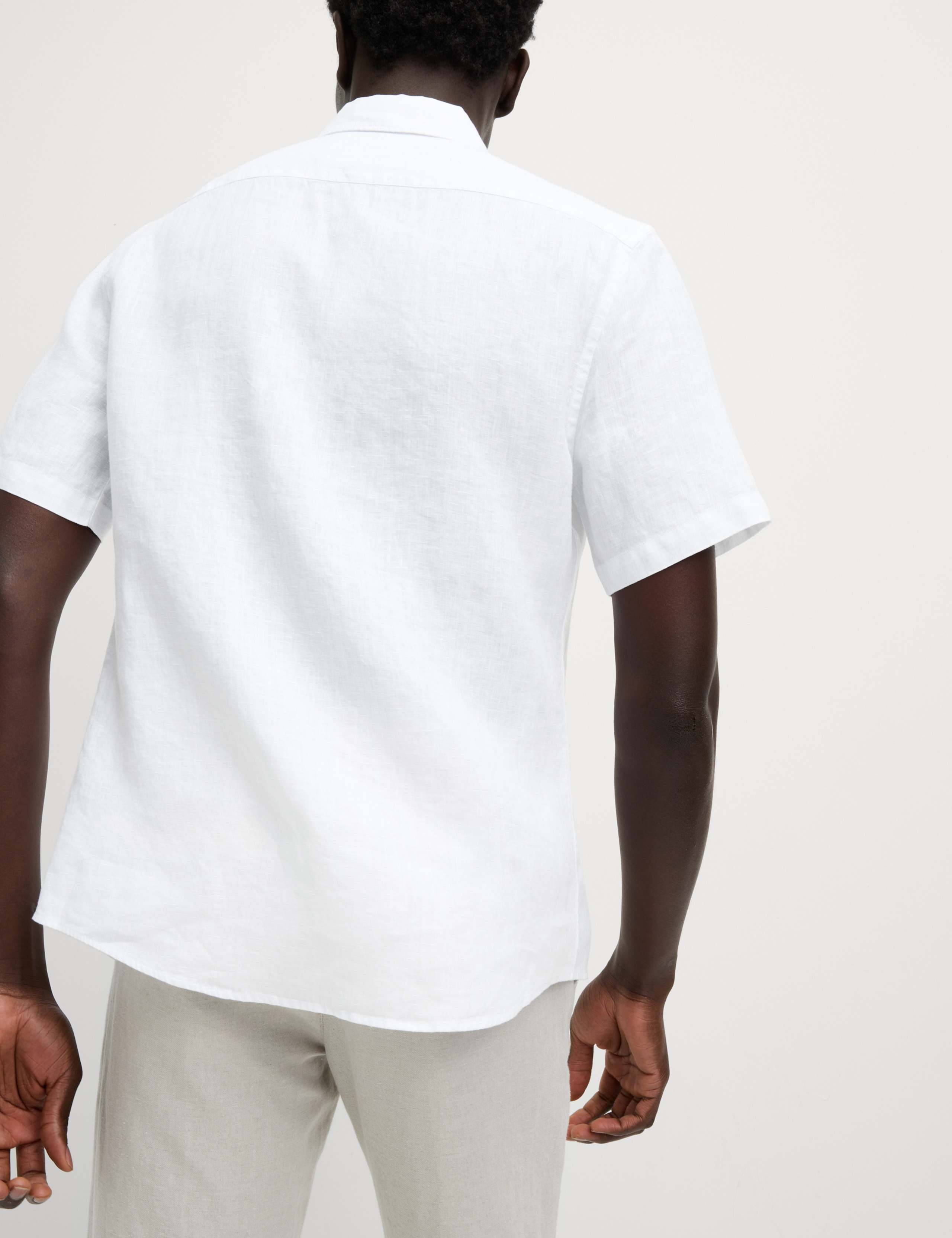 Slim Fit Pure Linen Shirt 4 of 6