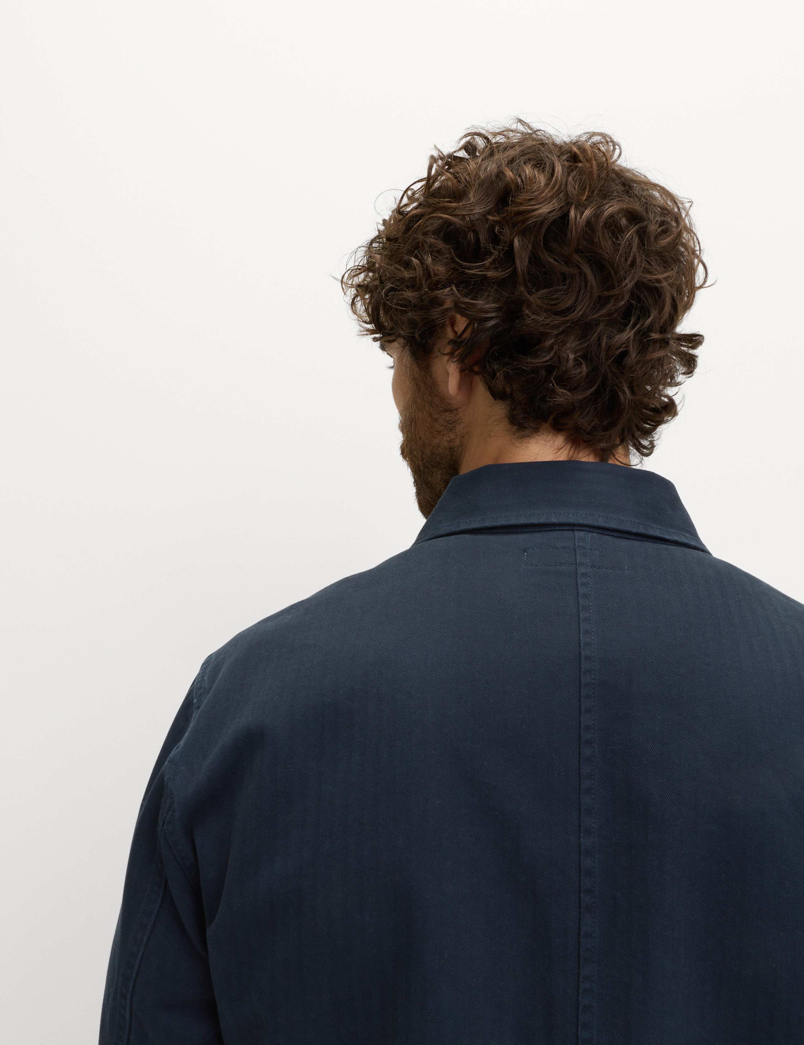 Pure Cotton Herringbone Overshirt​ 4 of 7