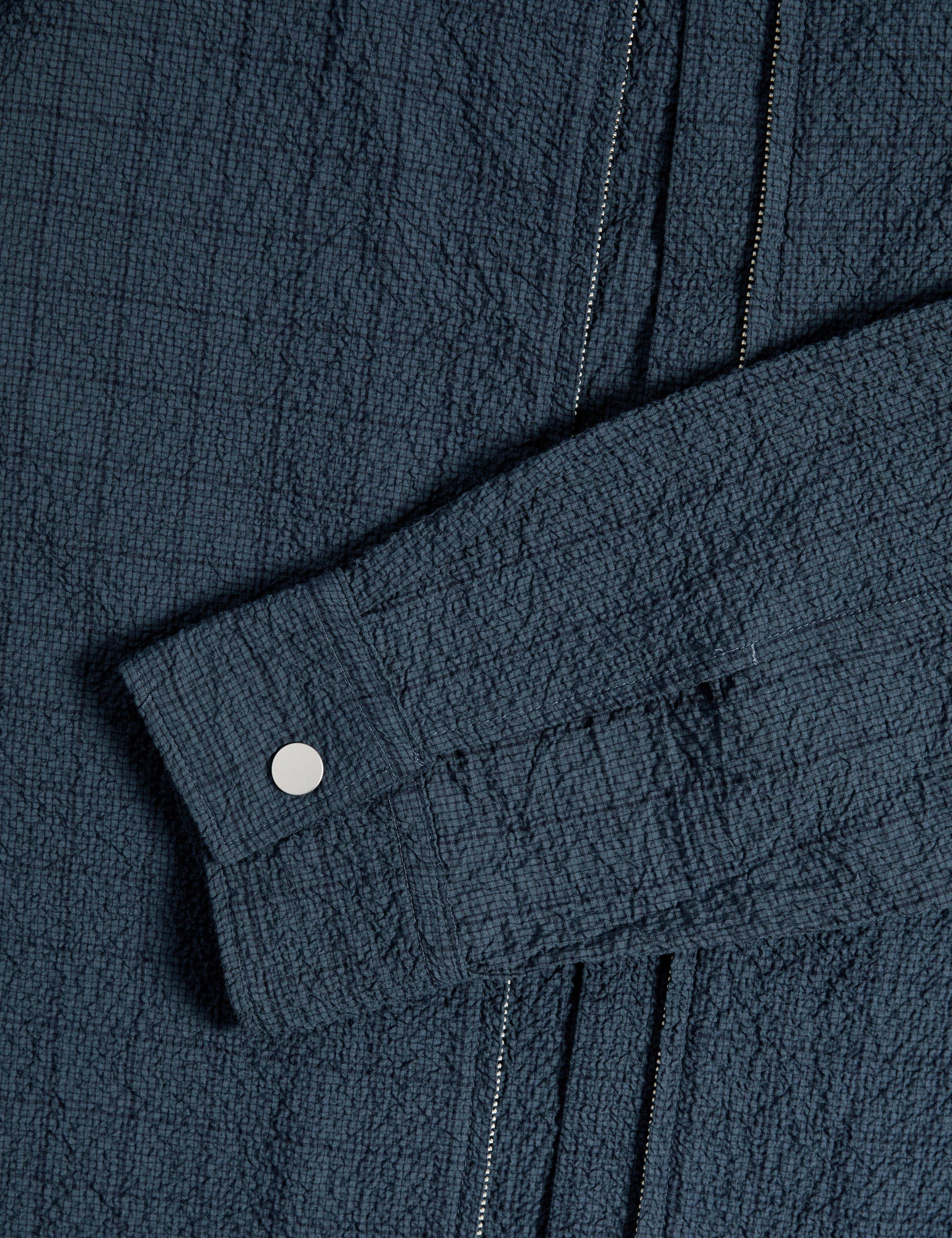 Cotton Rich Checked Poplin Overshirt 8 of 8