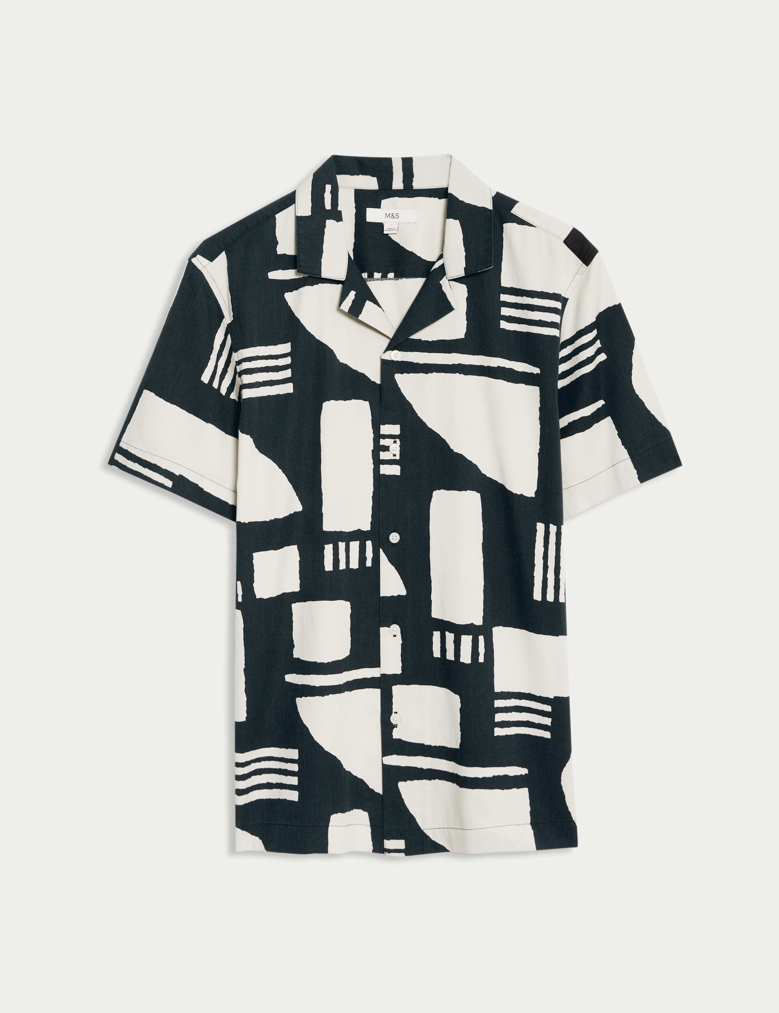 Regular Fit Cotton Blend Short Sleeve Shirt 2 of 5