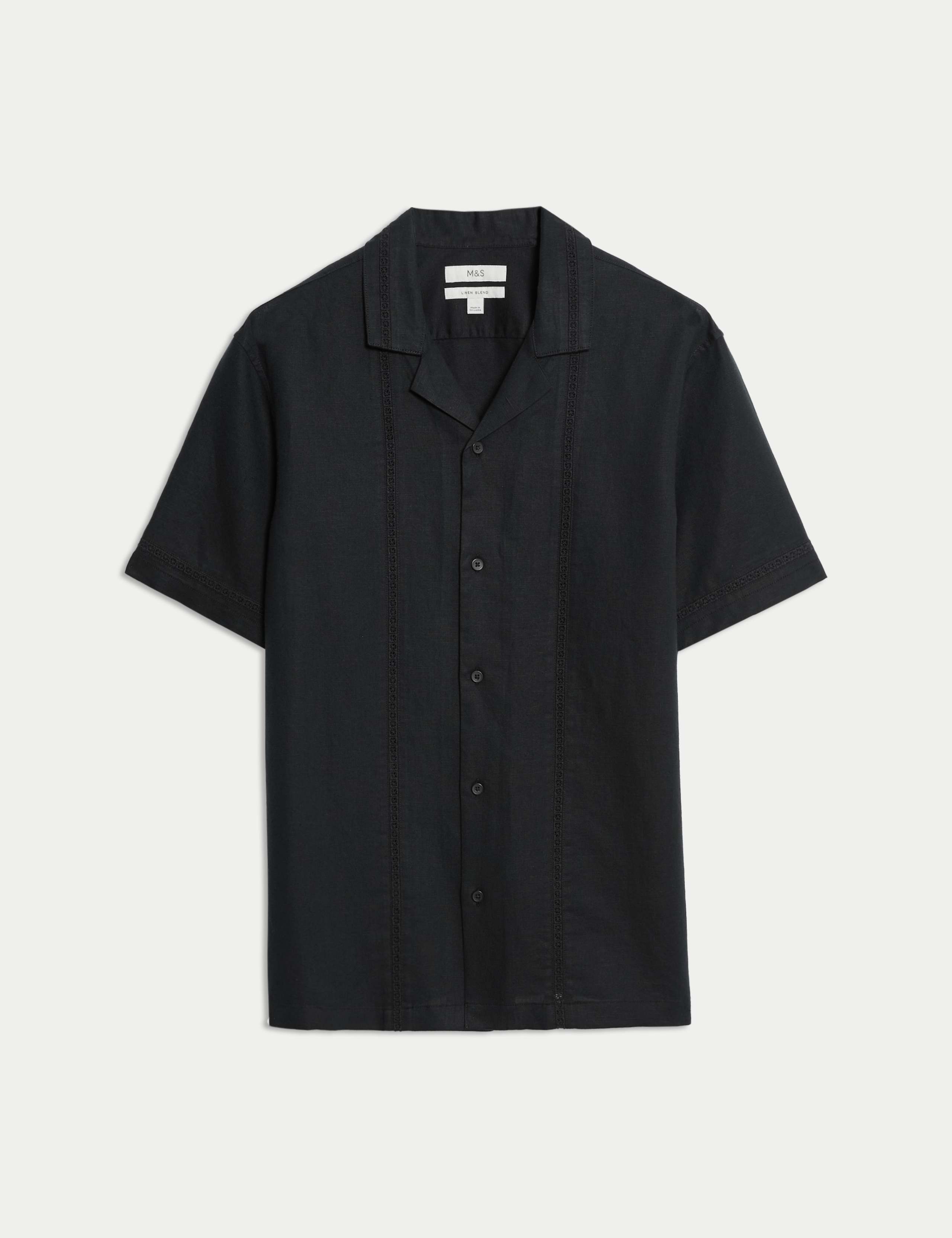 Short Sleeve Linen Blend Shirt 1 of 1