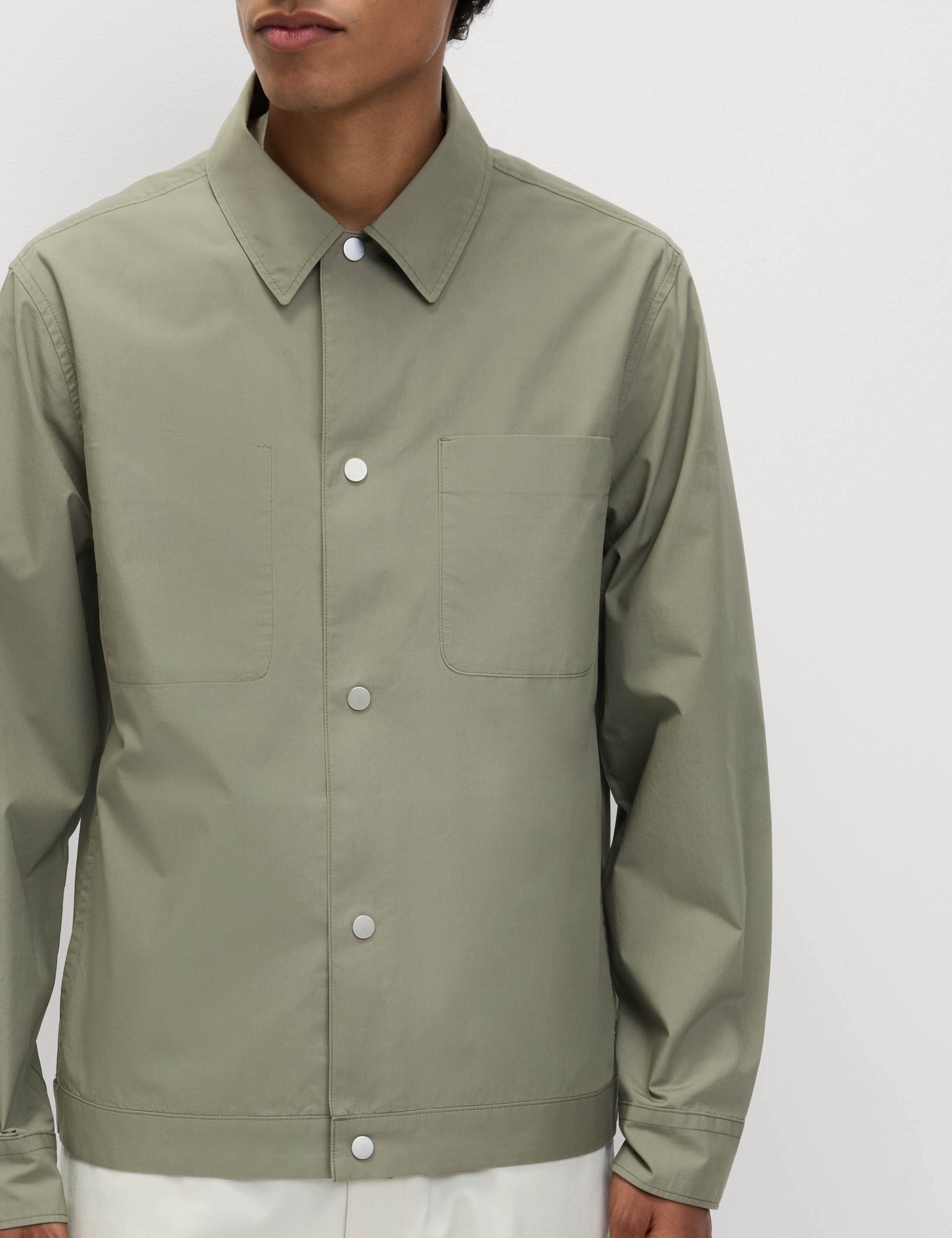 Pure Cotton Poplin Overshirt 4 of 7