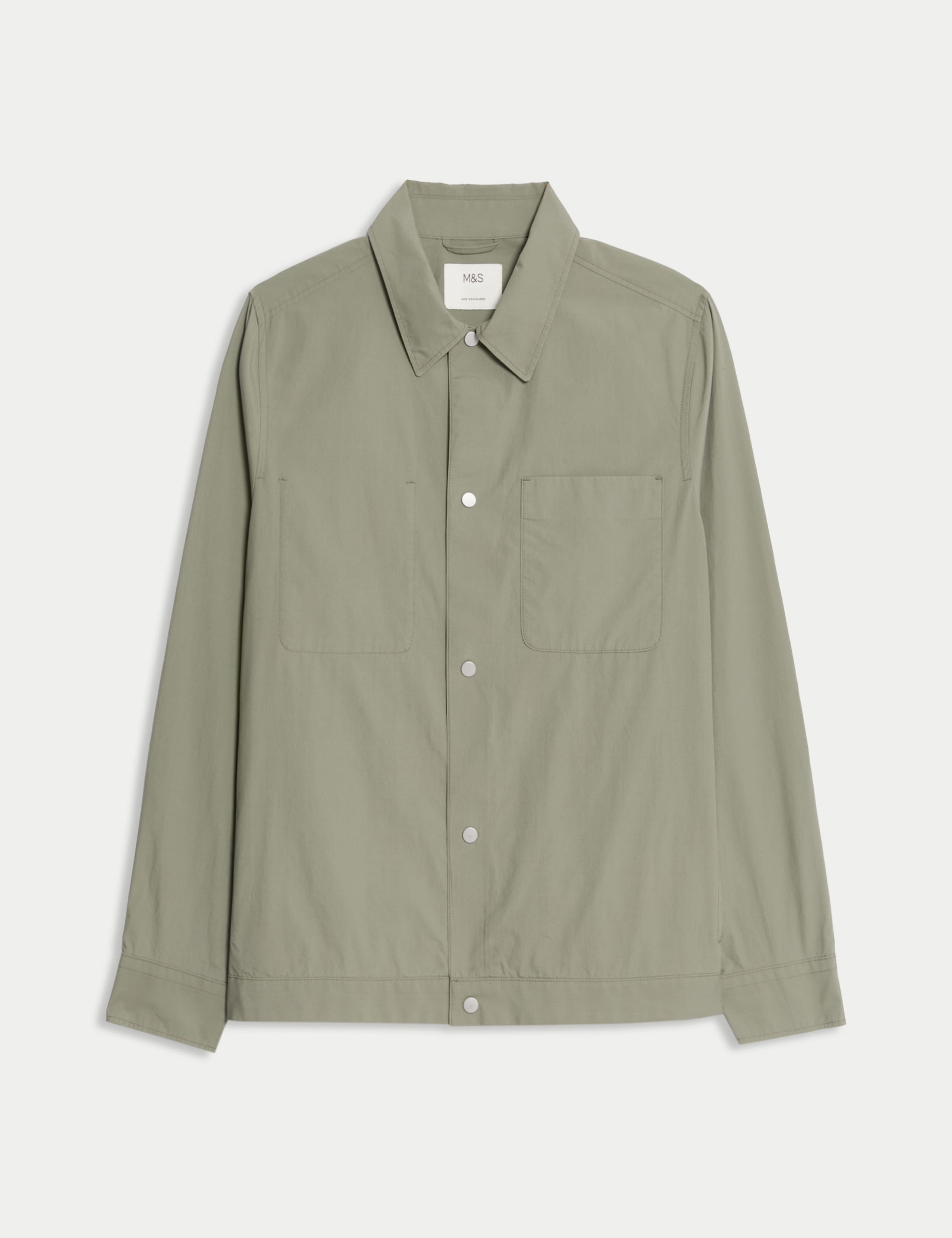 Pure Cotton Poplin Overshirt 2 of 7