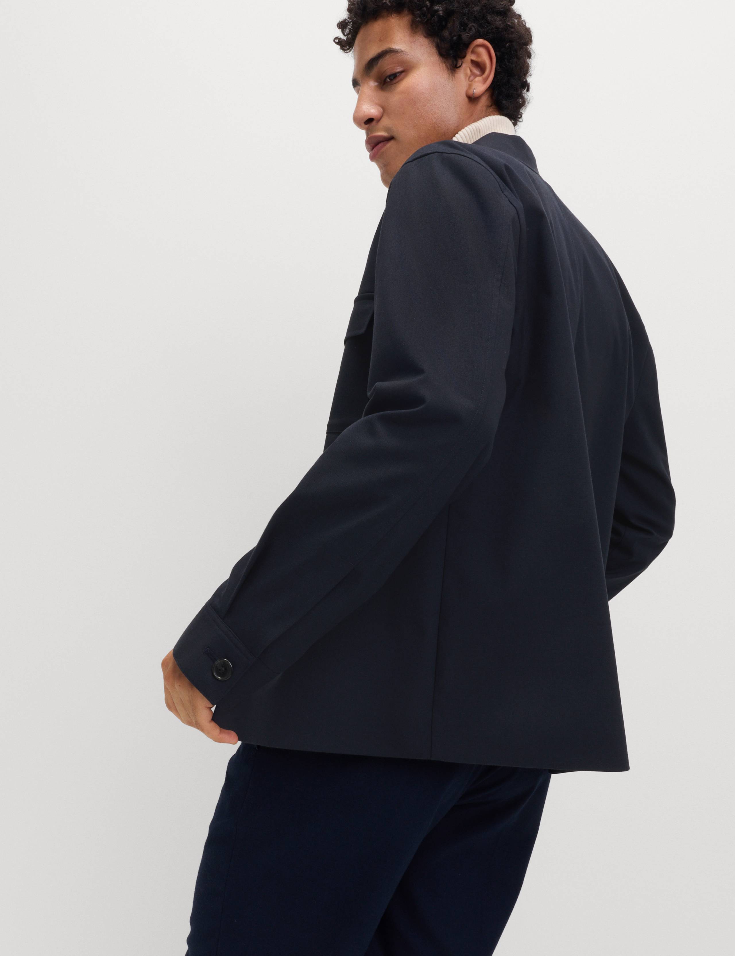 Cotton Blend Overshirt 6 of 6