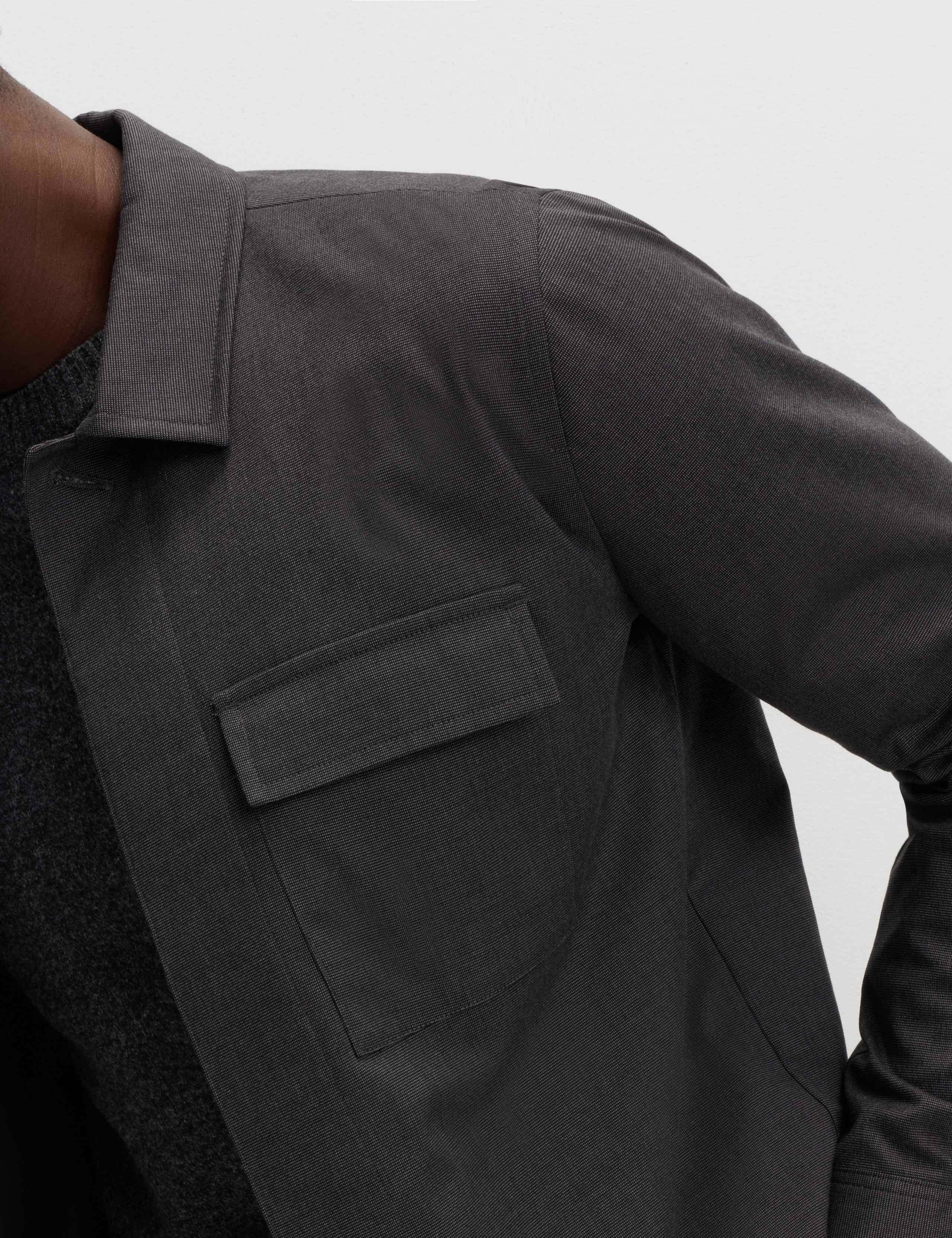 Cotton Blend Overshirt 5 of 6