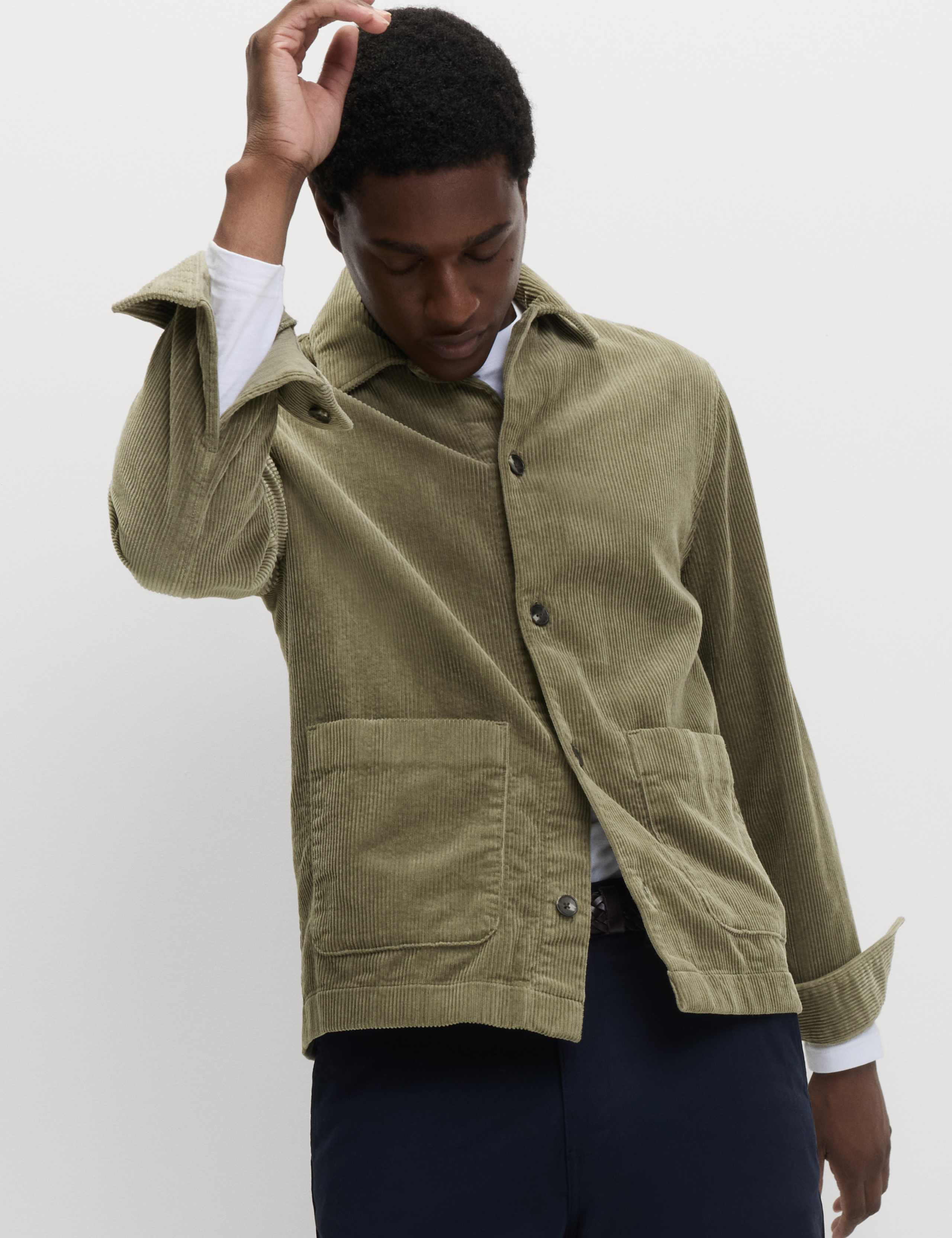 Corduroy Overshirt 1 of 5