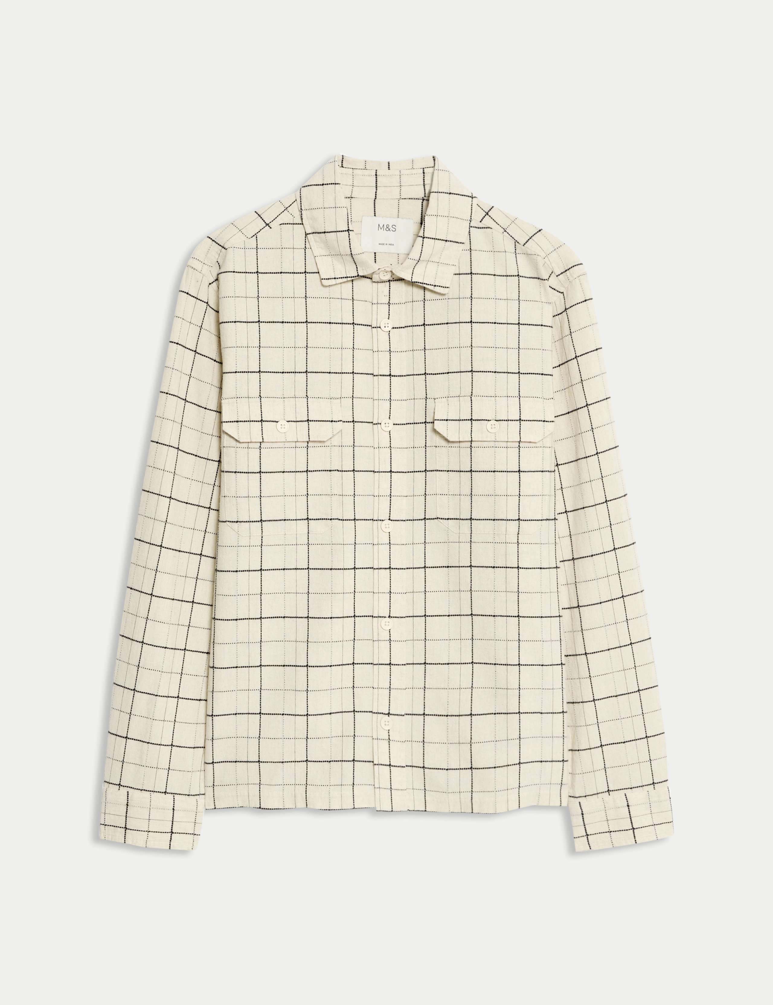 Cotton Rich Checked Shirt 2 of 8