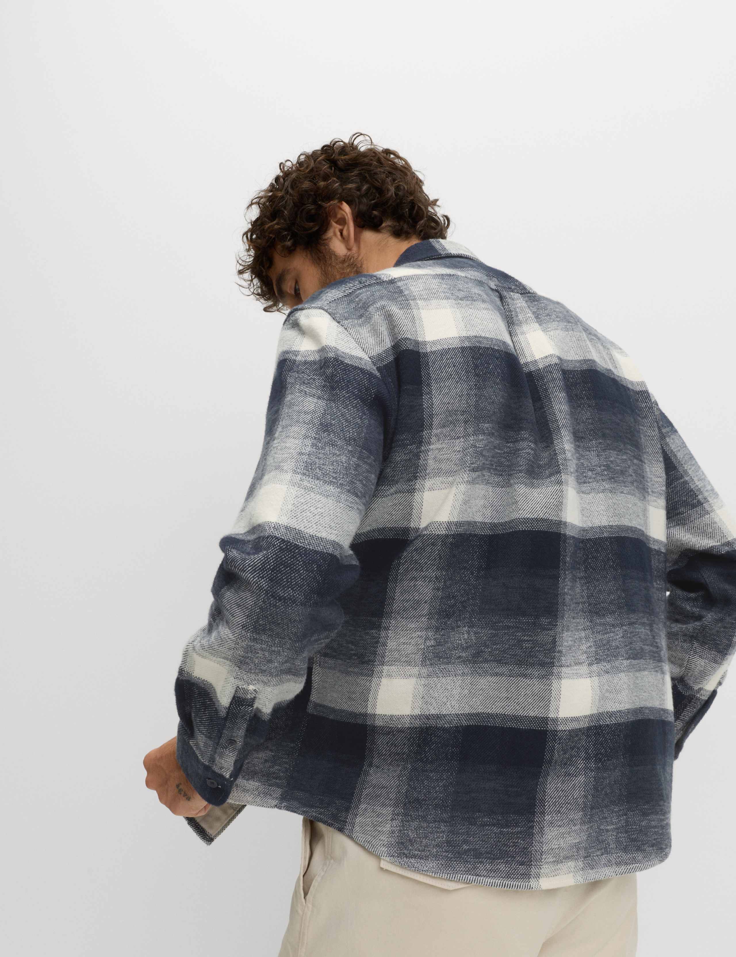 Pure Cotton Checked Flannel Shirt 5 of 5