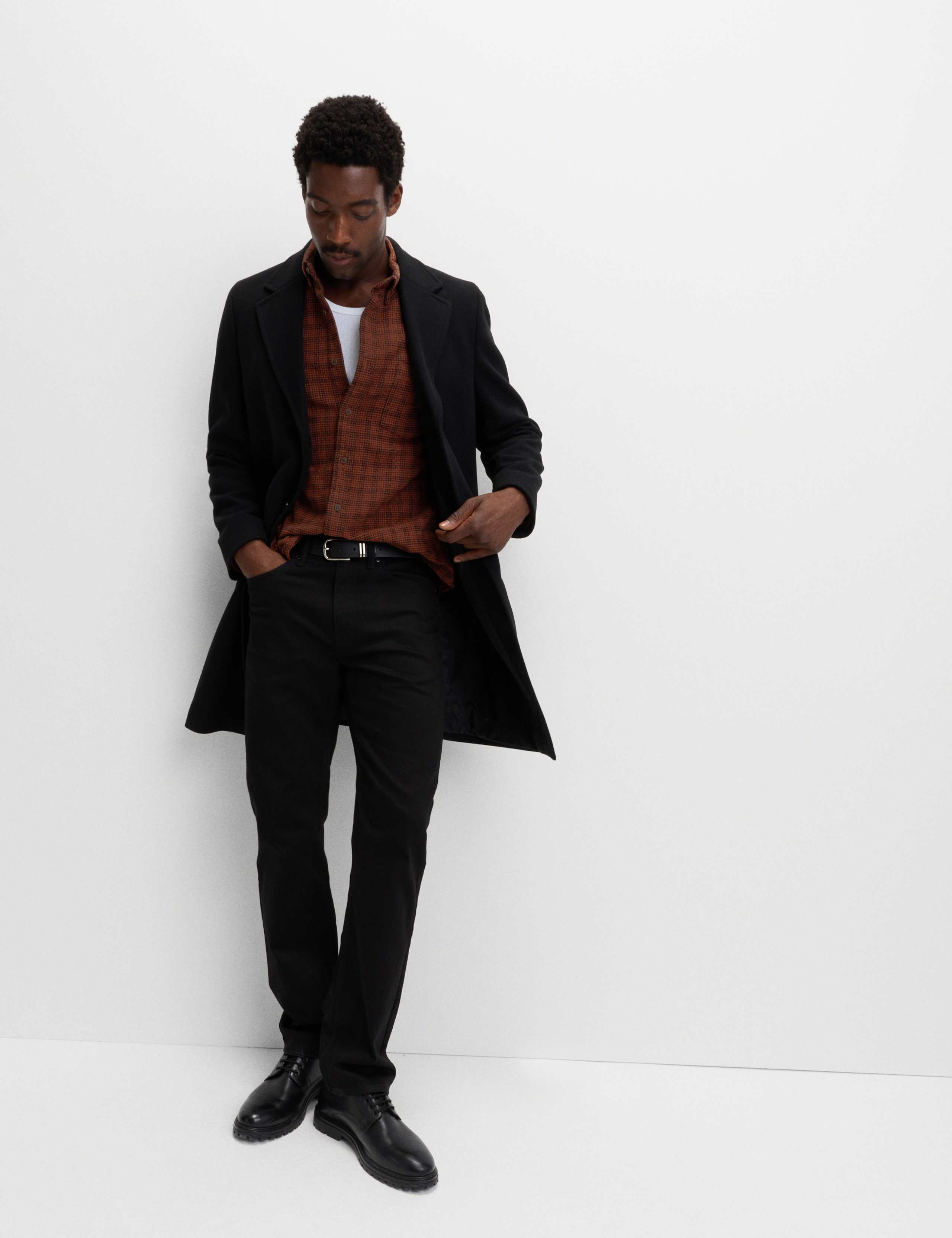Pure Cotton Checked Flannel Shirt 6 of 6