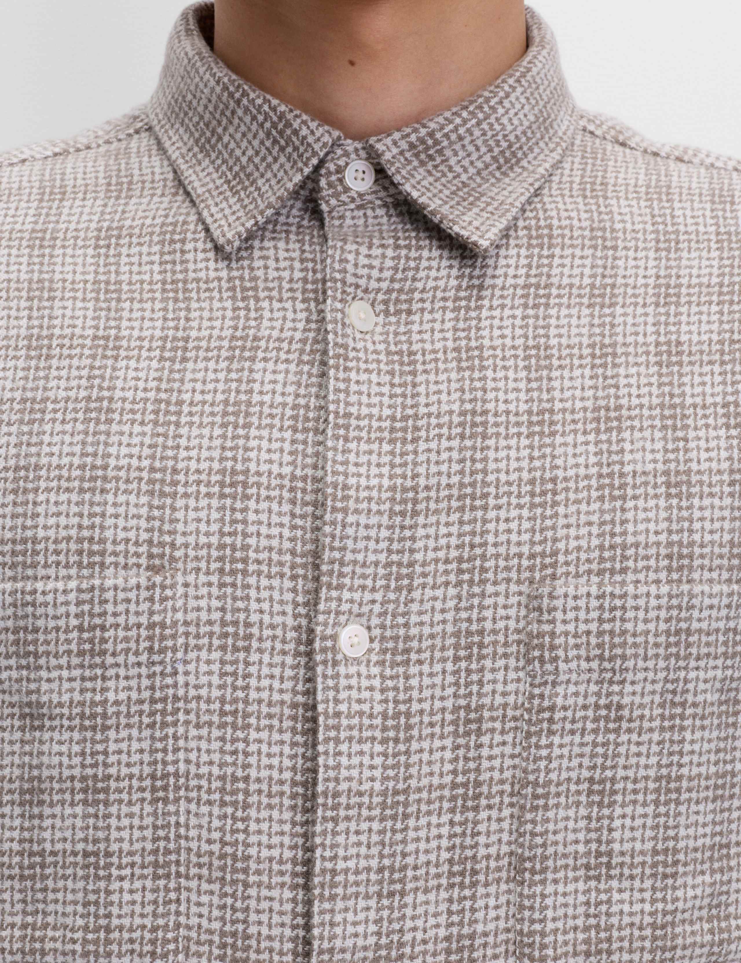 Pure Cotton Checked Flannel Shirt 4 of 7