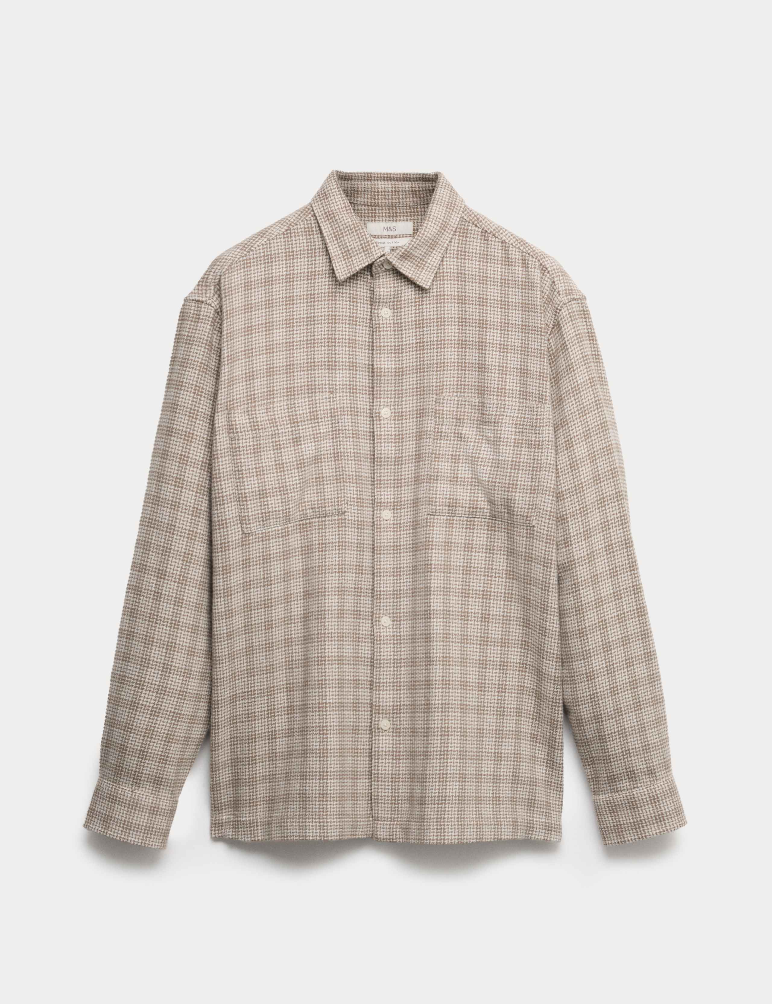 Pure Cotton Checked Flannel Shirt 2 of 7