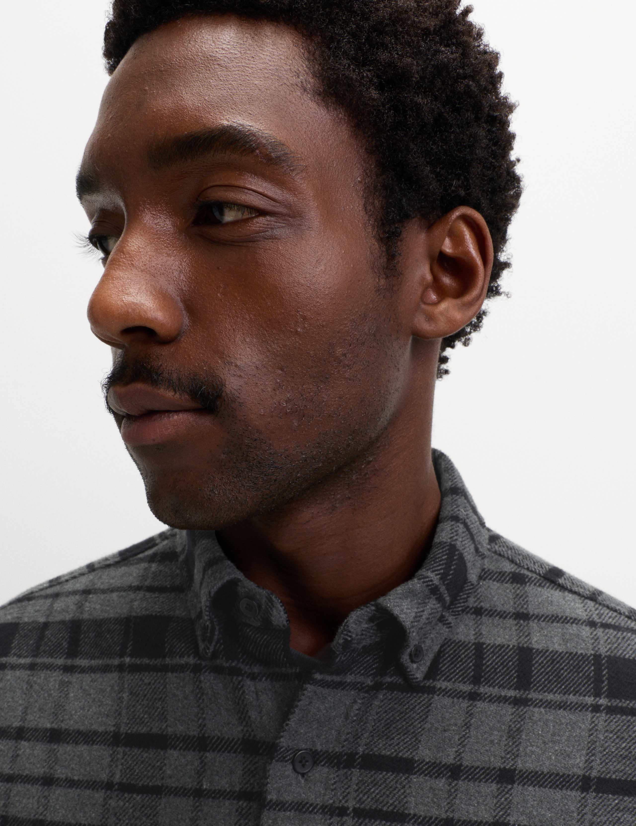 Pure Cotton Checked Flannel Shirt 1 of 6