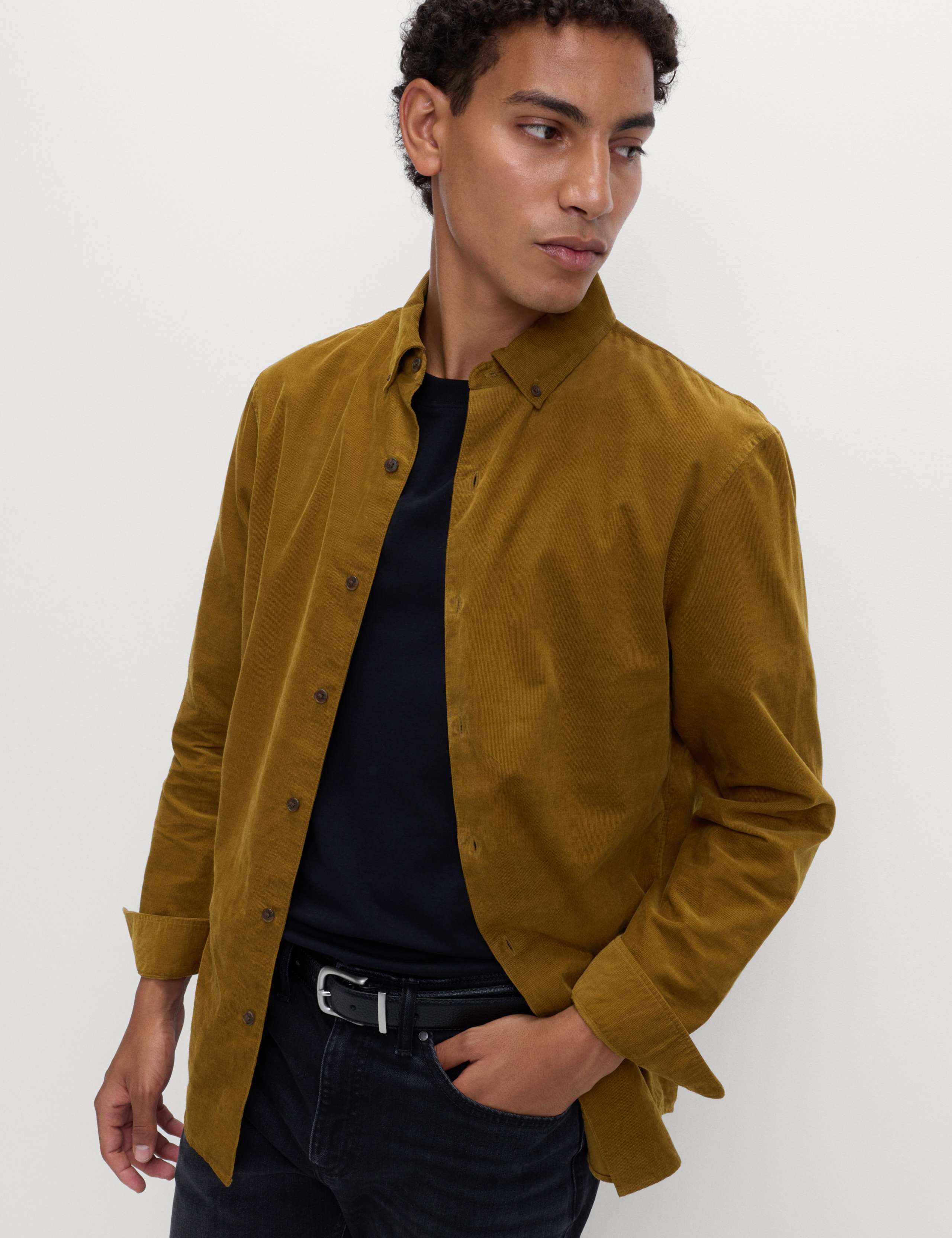 Pure Cotton Corduroy Shirt 3 of 5