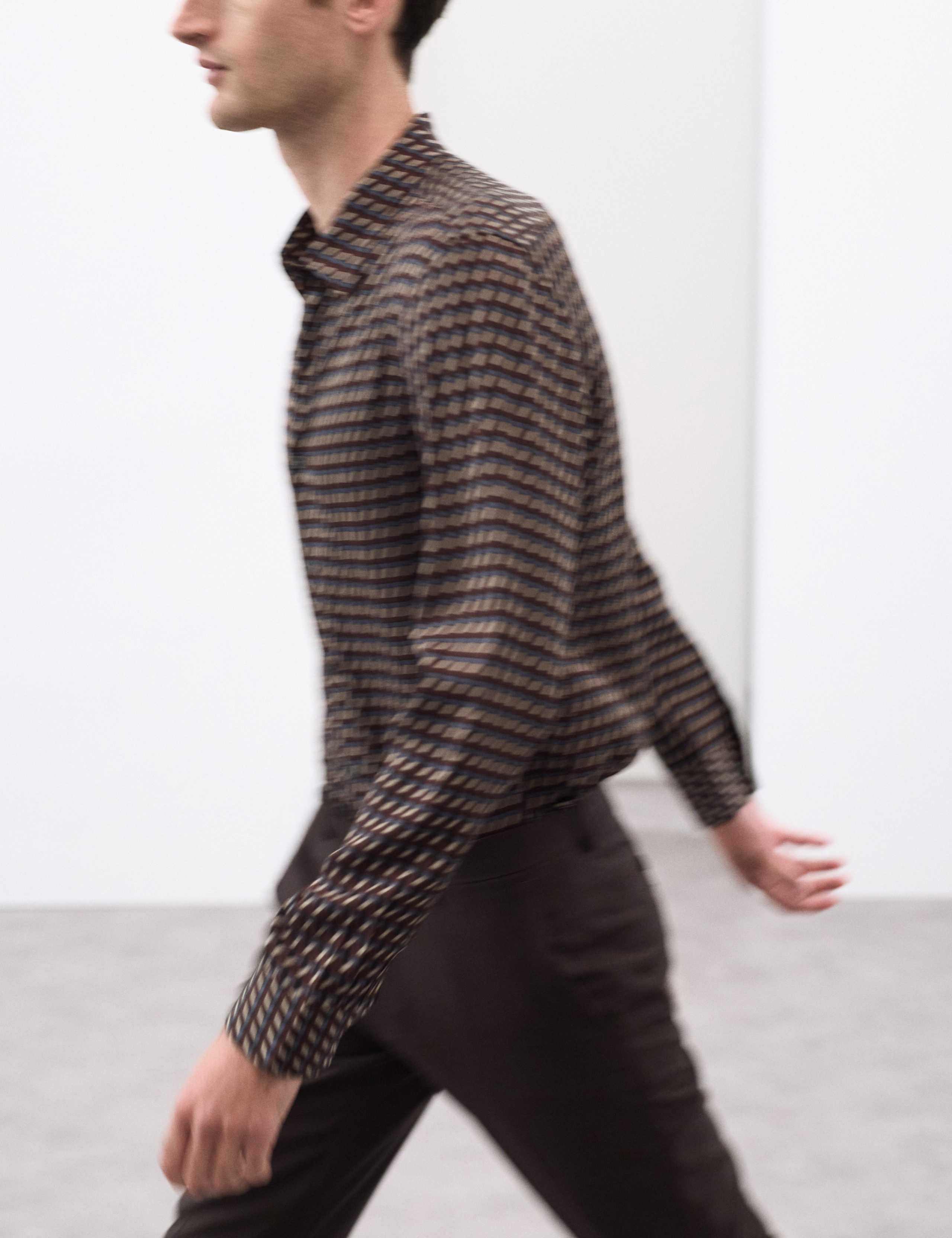 Regular Fit Geometric Print Shirt 4 of 6