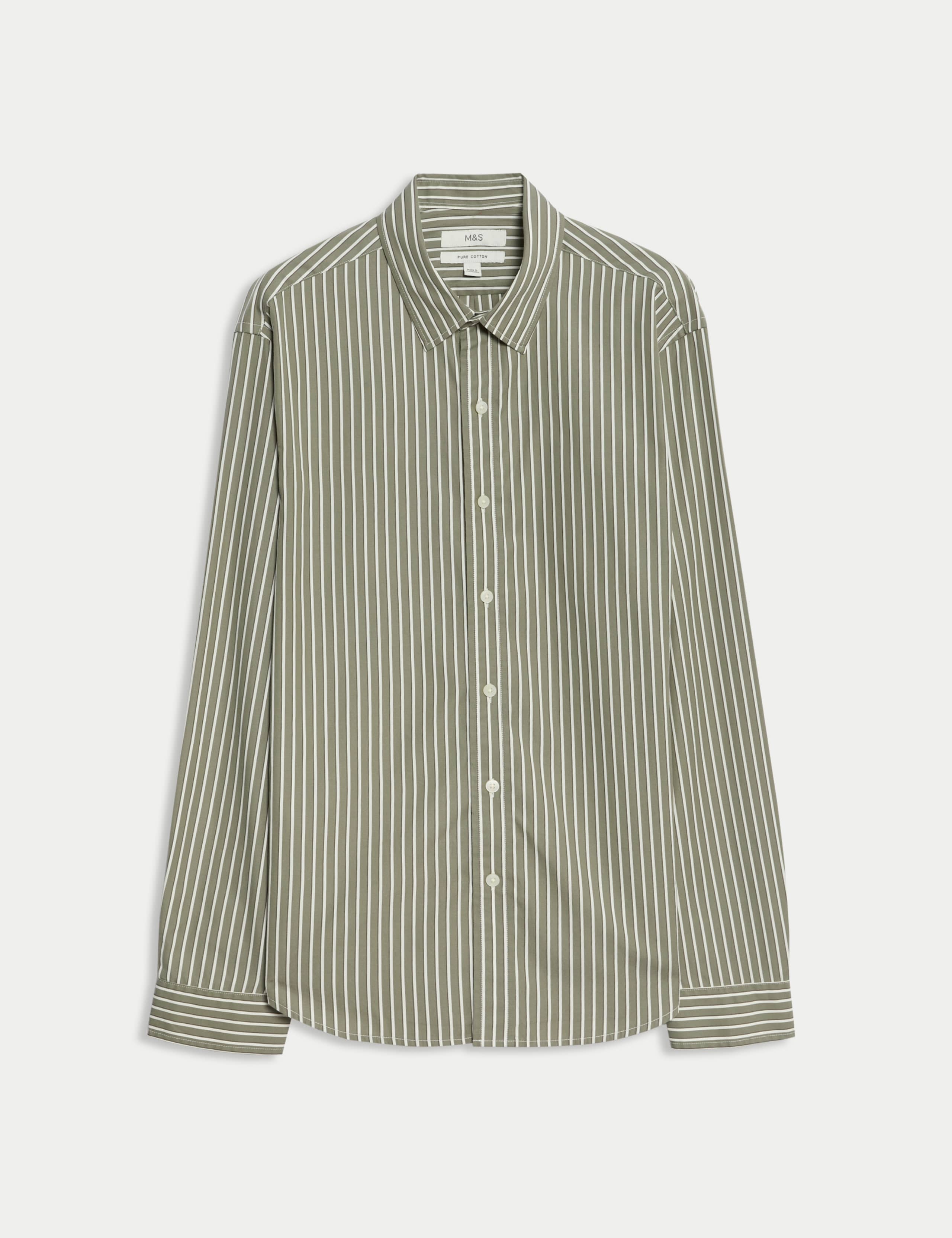 Pure Cotton Striped Shirt 2 of 6