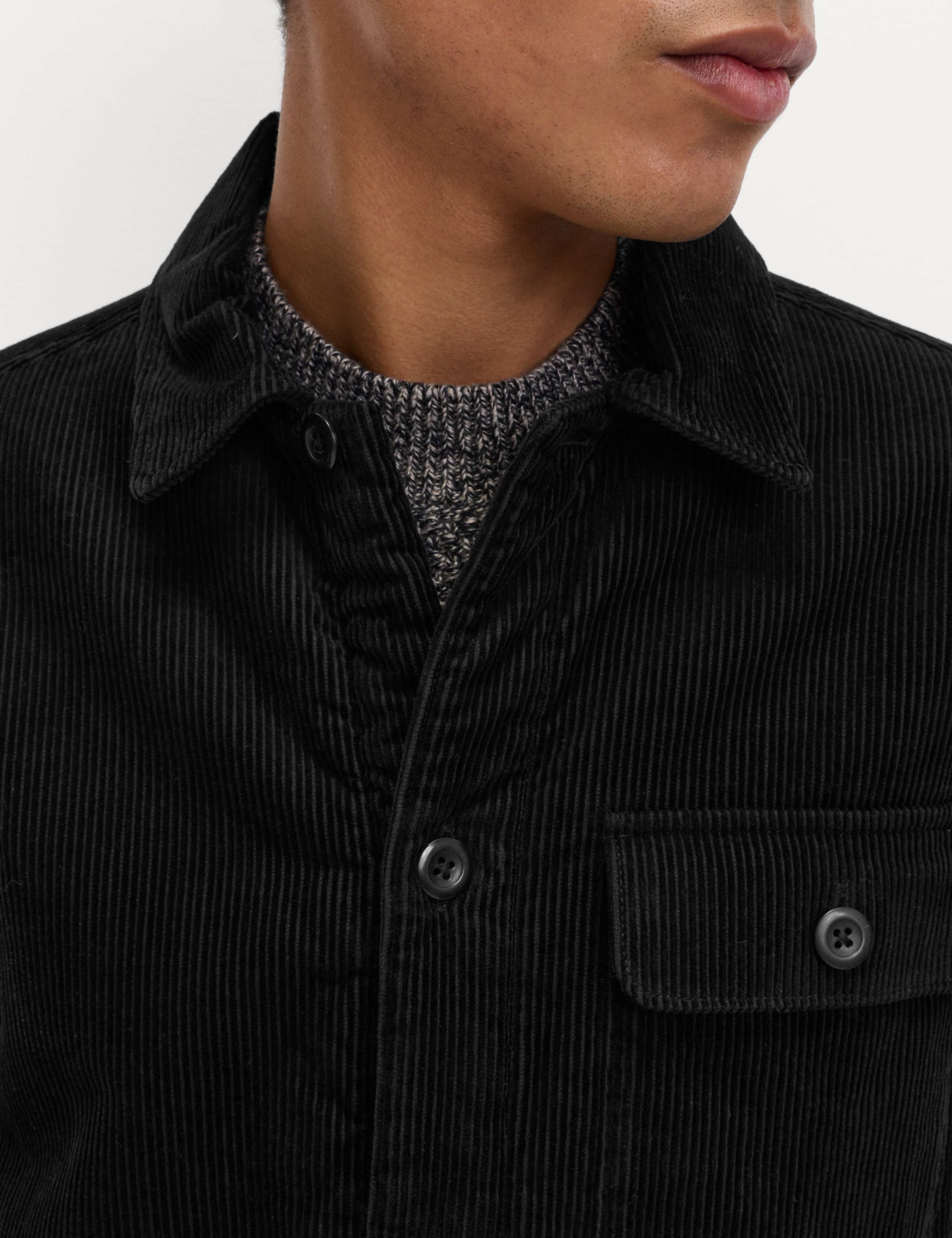 Cotton Rich Borg Lined Overshirt 2 of 5