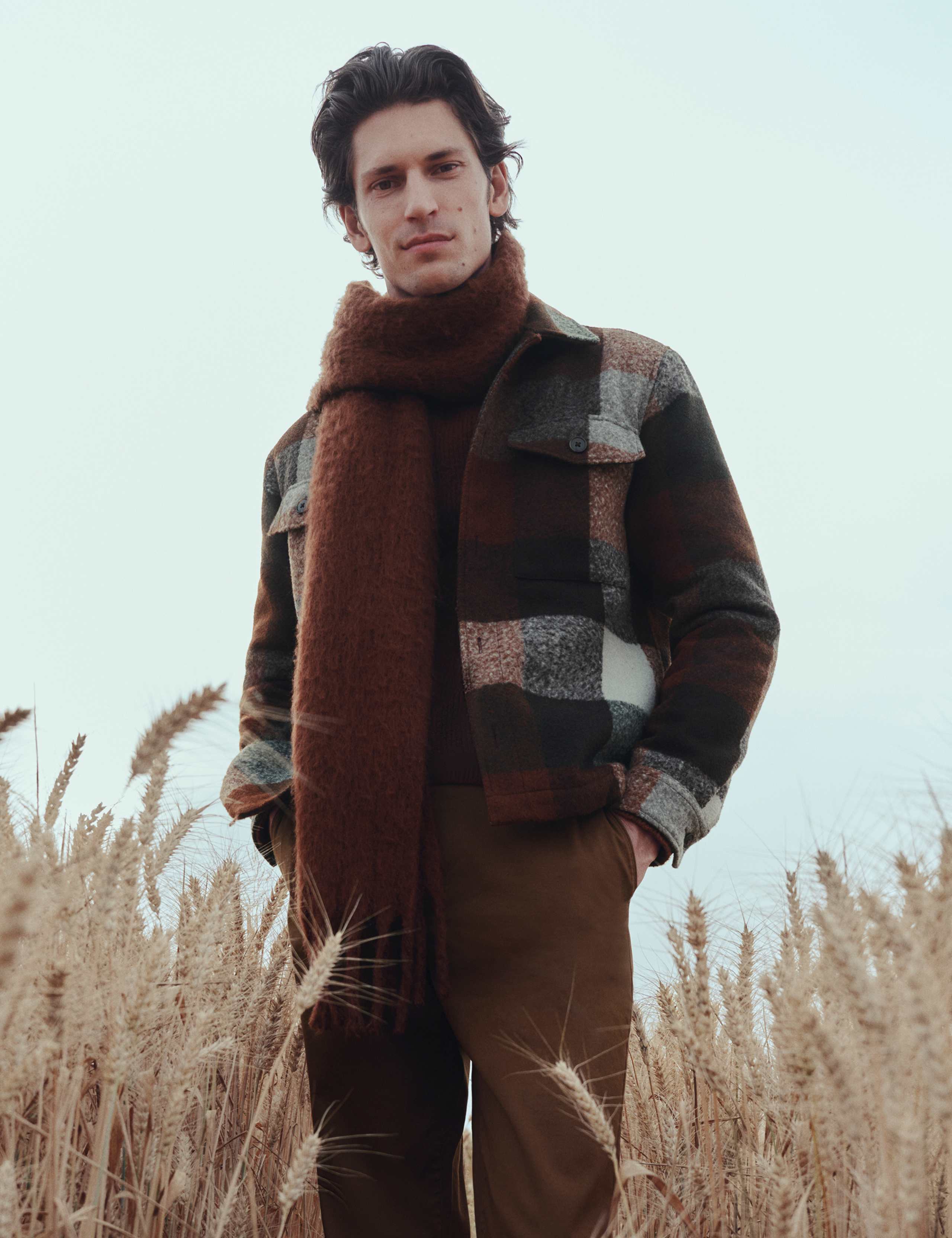 Quilt Lined Check Overshirt 1 of 6