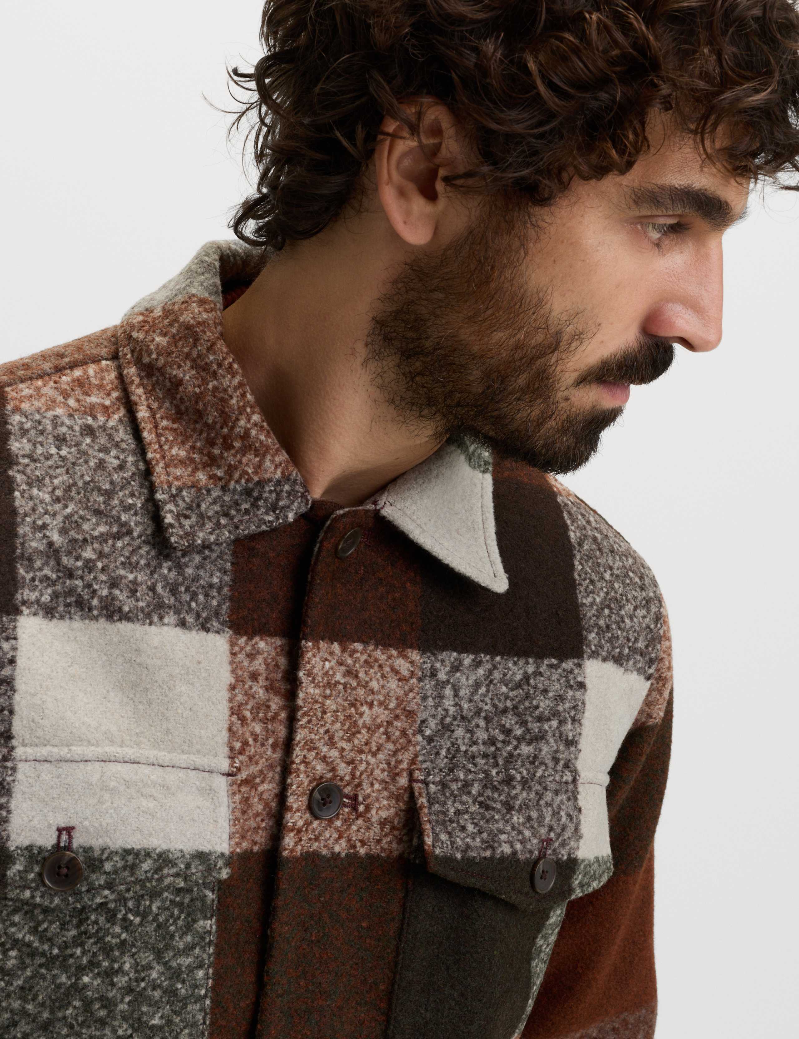 Quilt Lined Check Overshirt with Thermowarmth™ 5 of 5