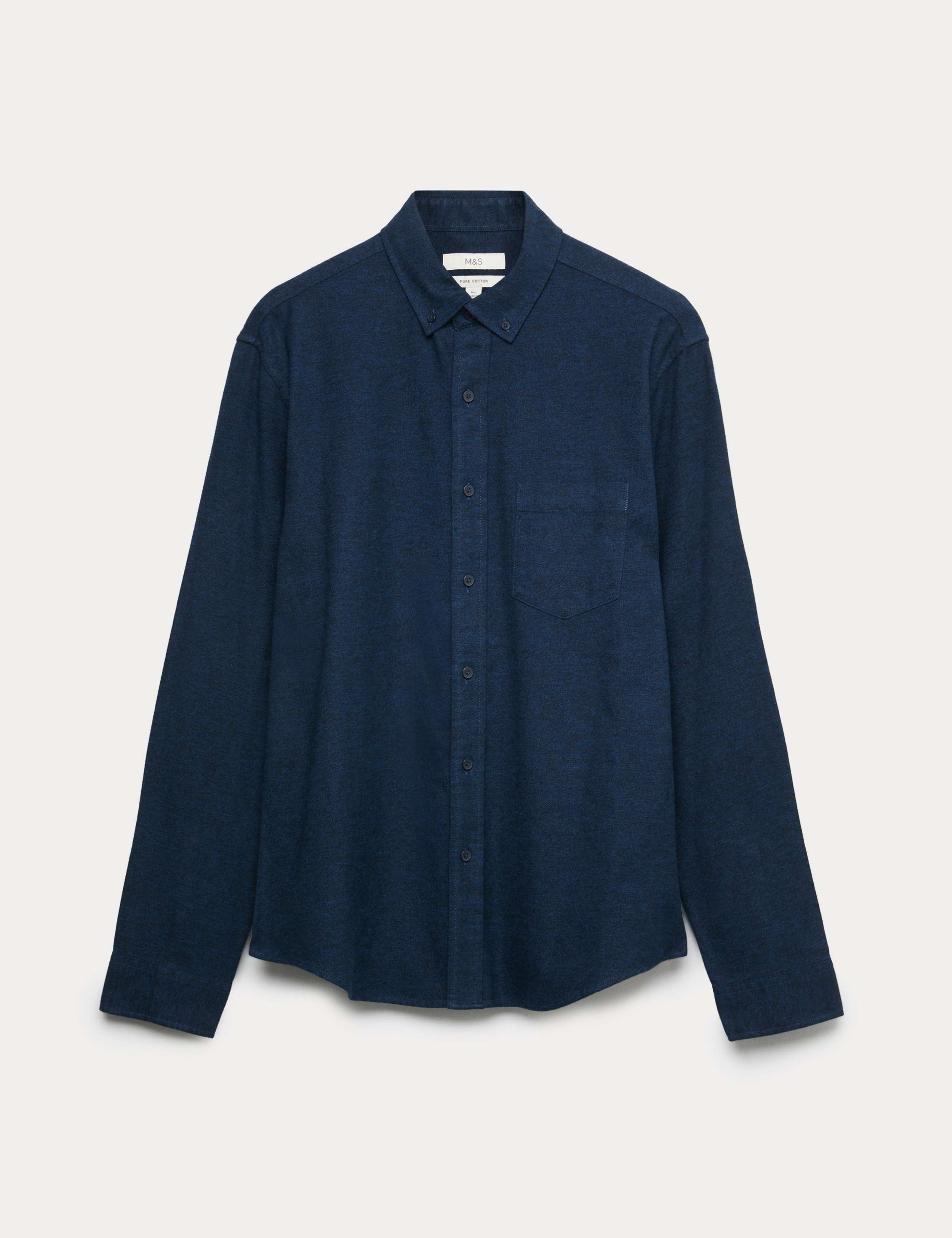 Regular Fit Pure Cotton Flannel Shirt 2 of 5