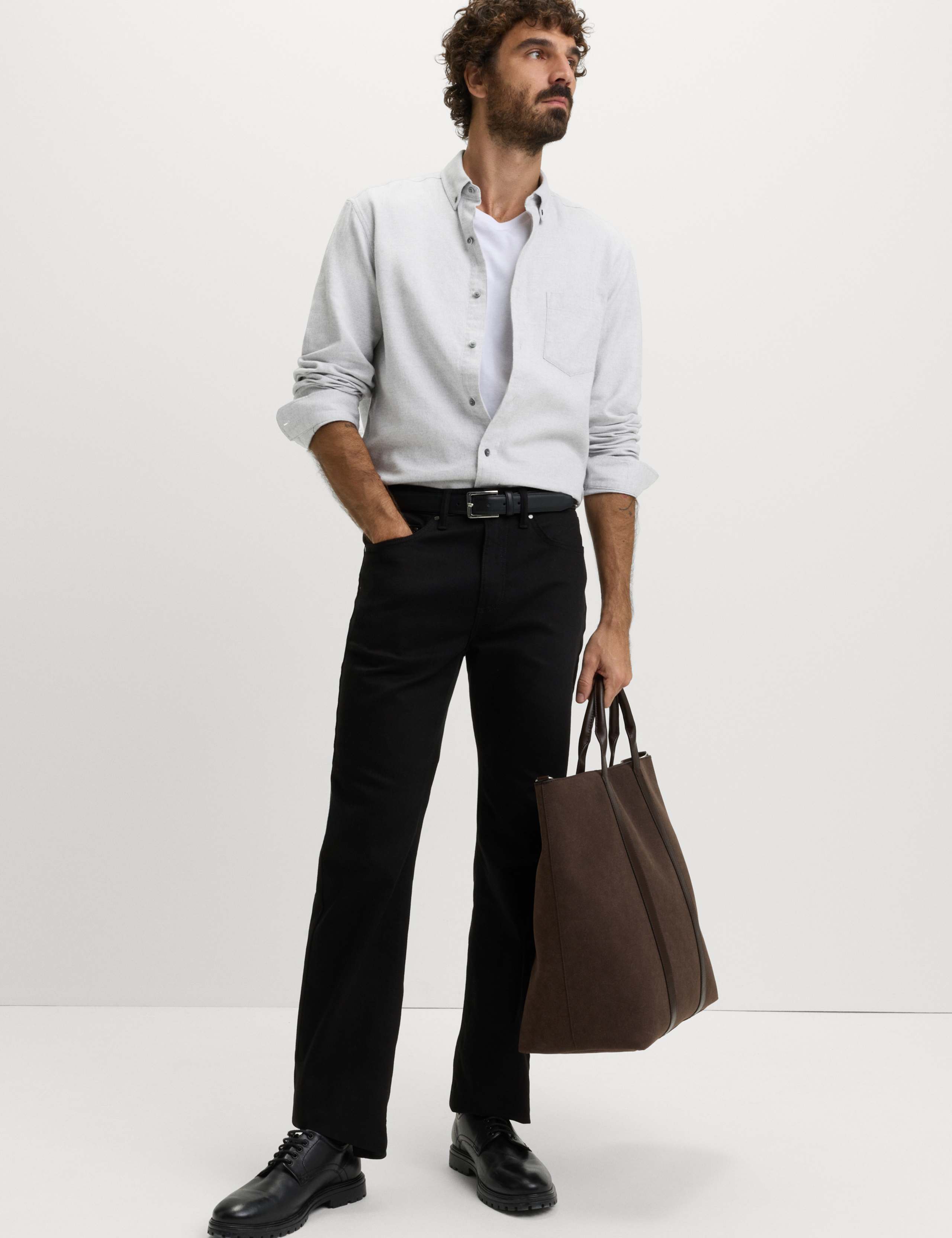 Regular Fit Pure Cotton Flannel Shirt 3 of 6