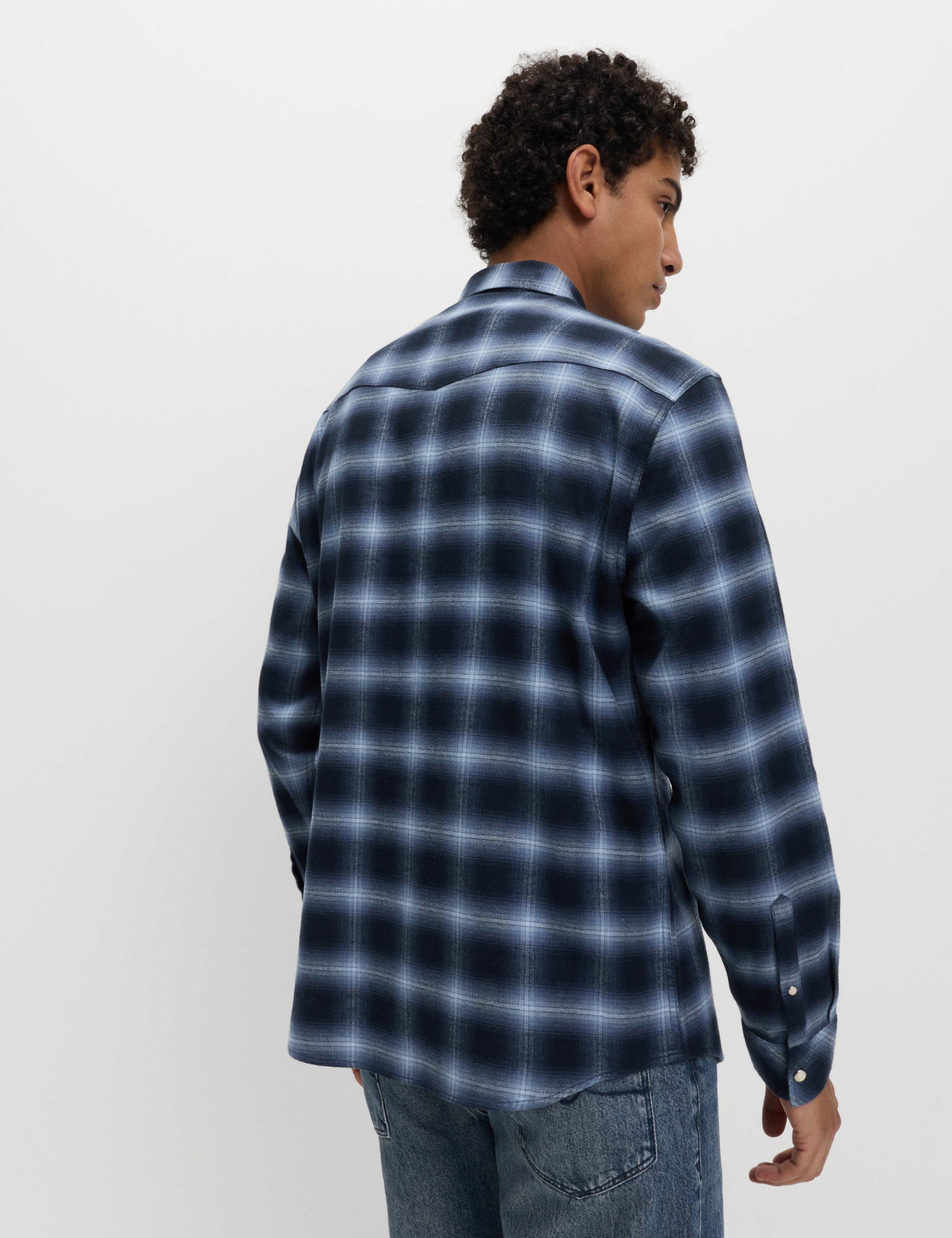 Regular Fit Pure Cotton Checked Flannel Shirt 5 of 6