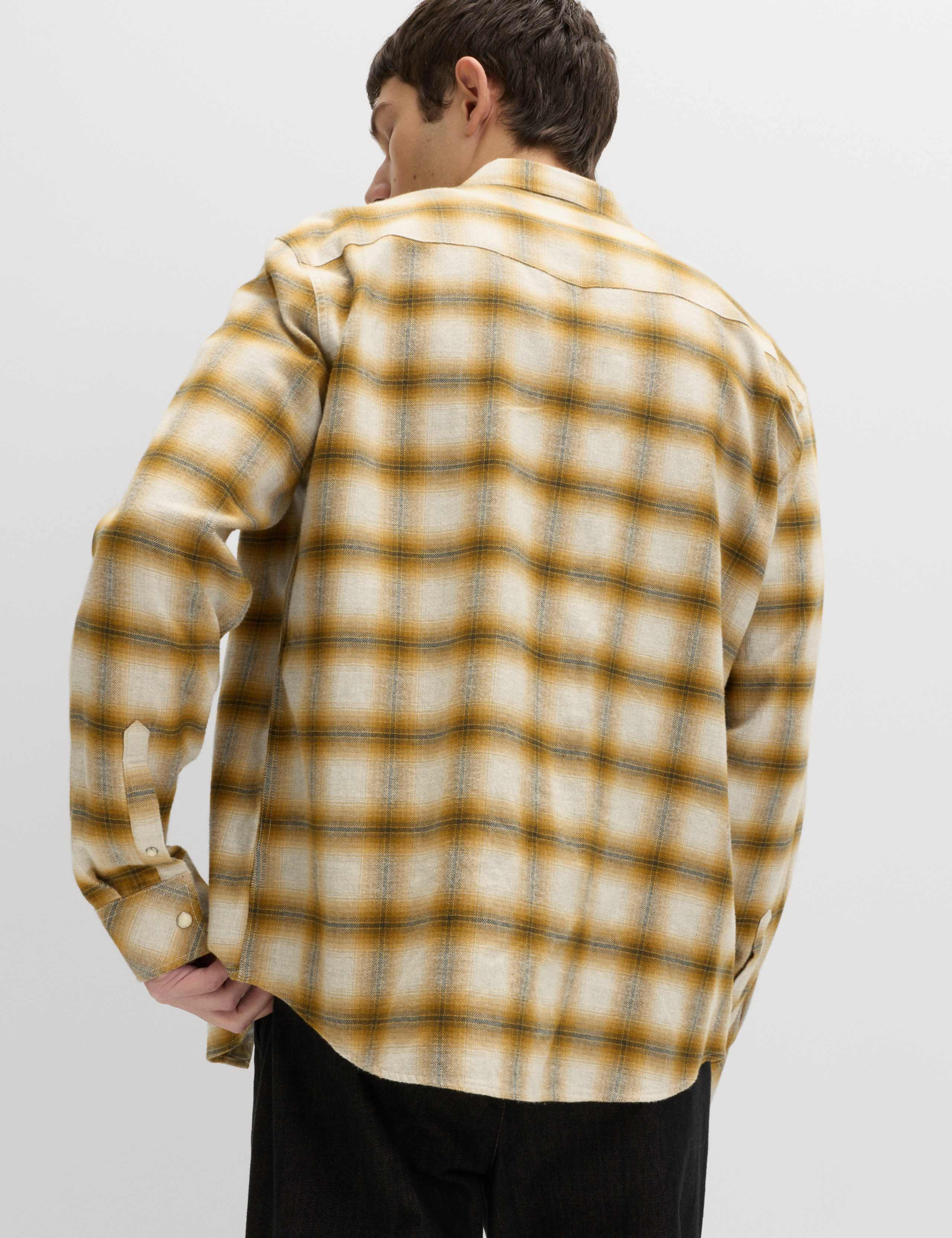 Regular Fit Pure Cotton Checked Flannel Shirt 5 of 6