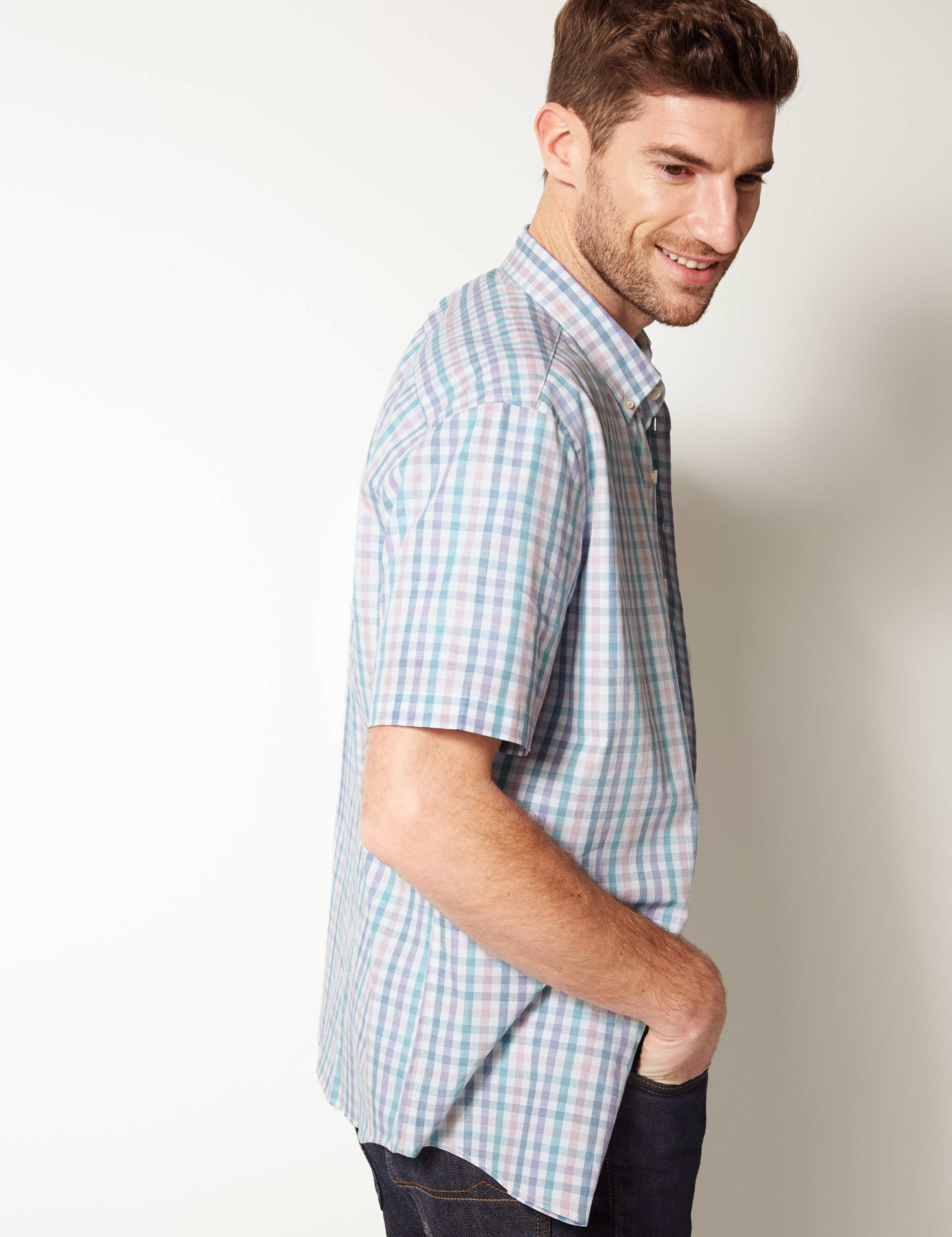 Pure Cotton Checked Shirt 3 of 3