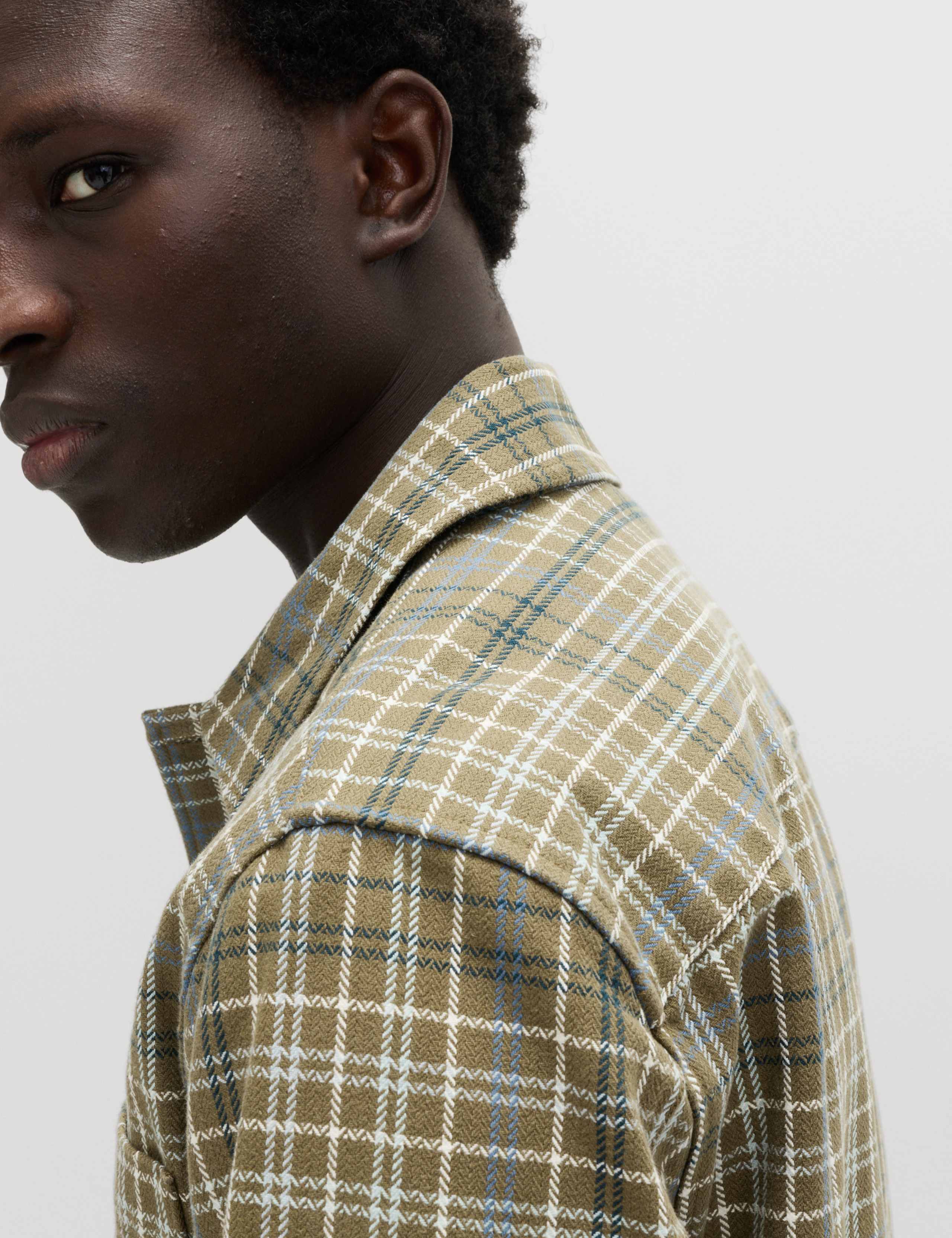 Pure Cotton Check Overshirt 4 of 6