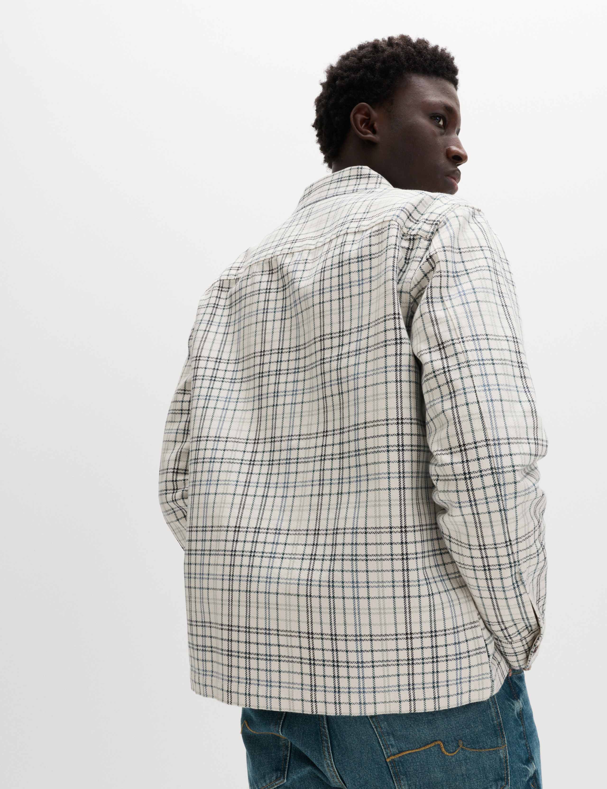Pure Cotton Check Overshirt 7 of 7
