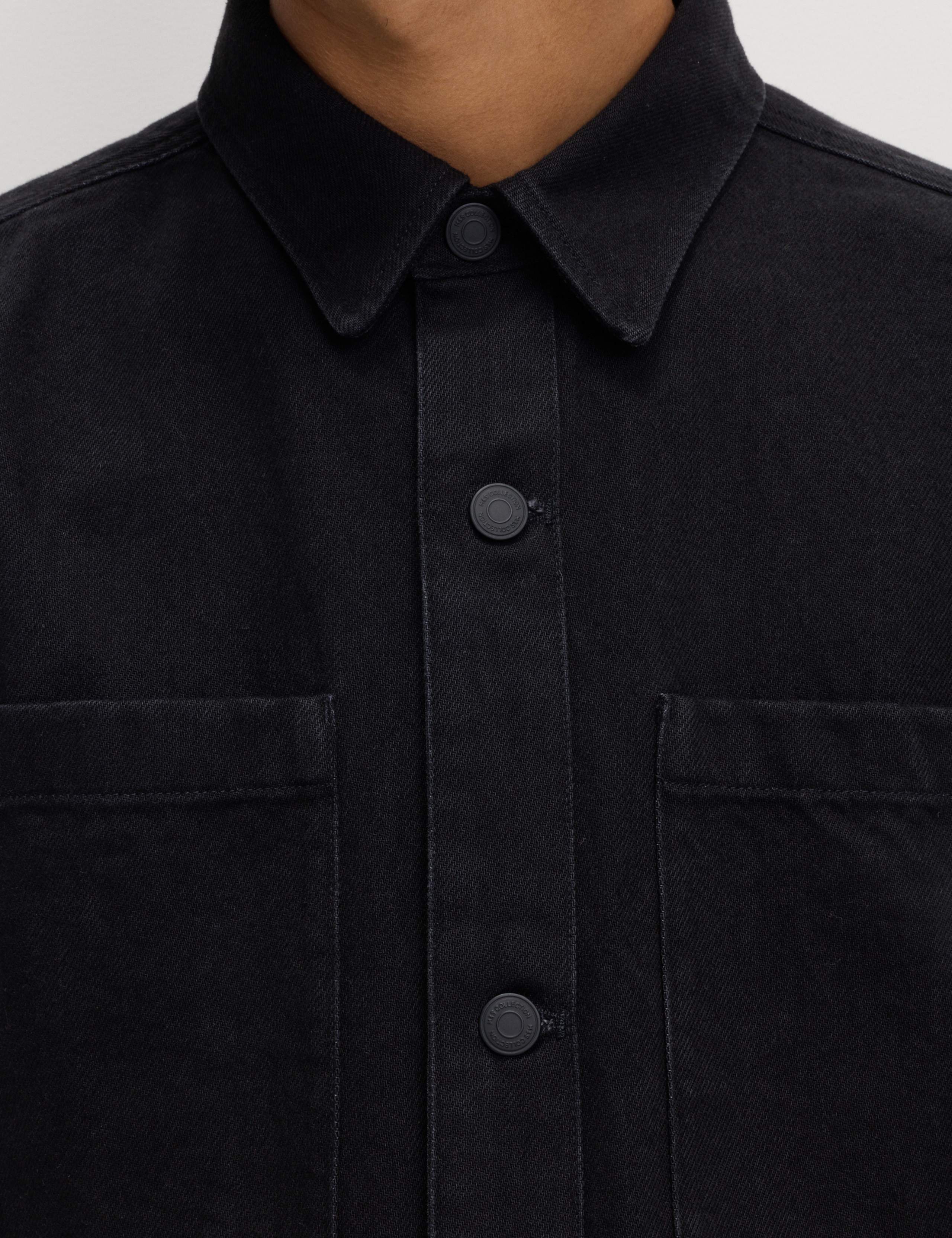 Regular Fit Denim Overshirt 4 of 6