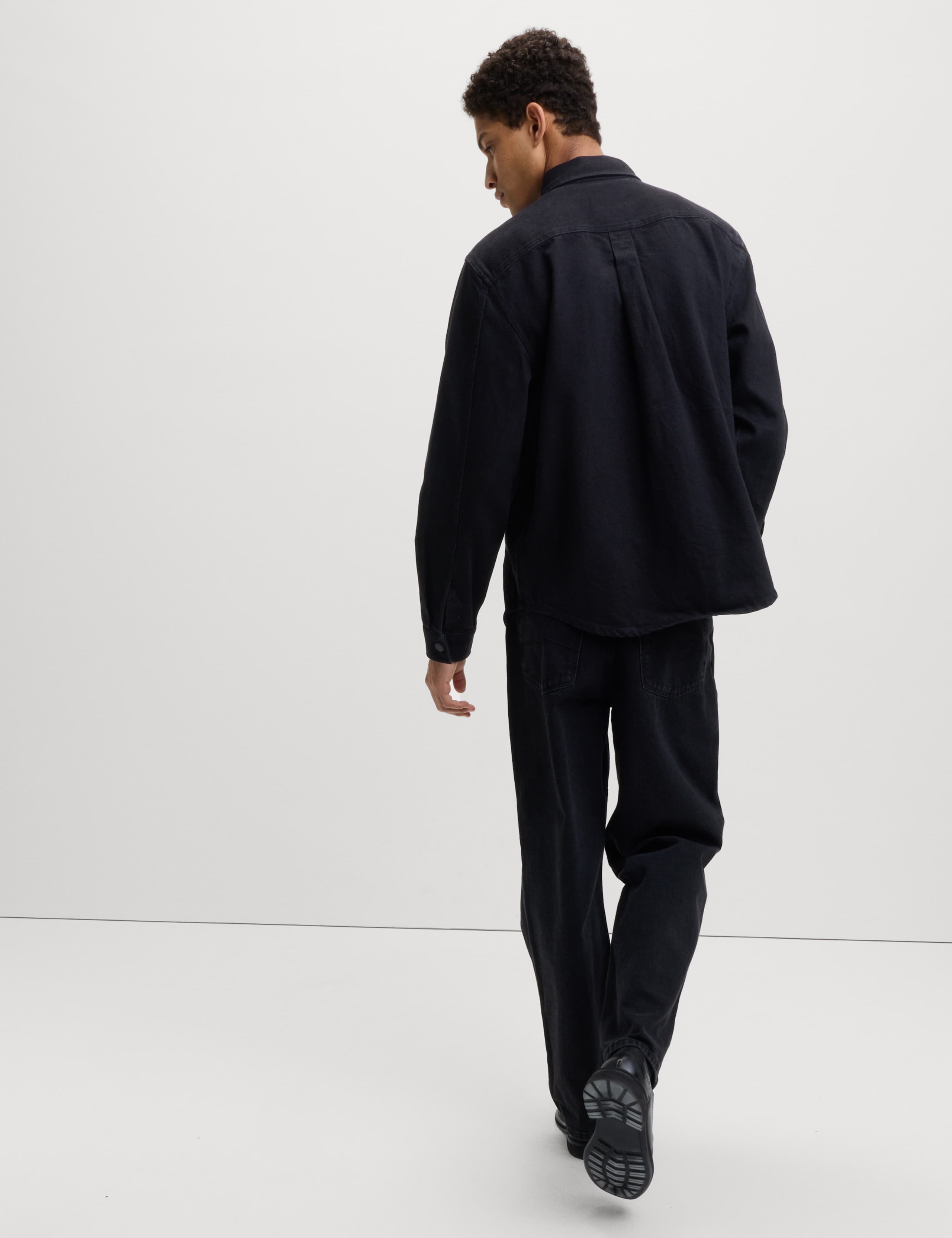 Regular Fit Denim Overshirt 6 of 6