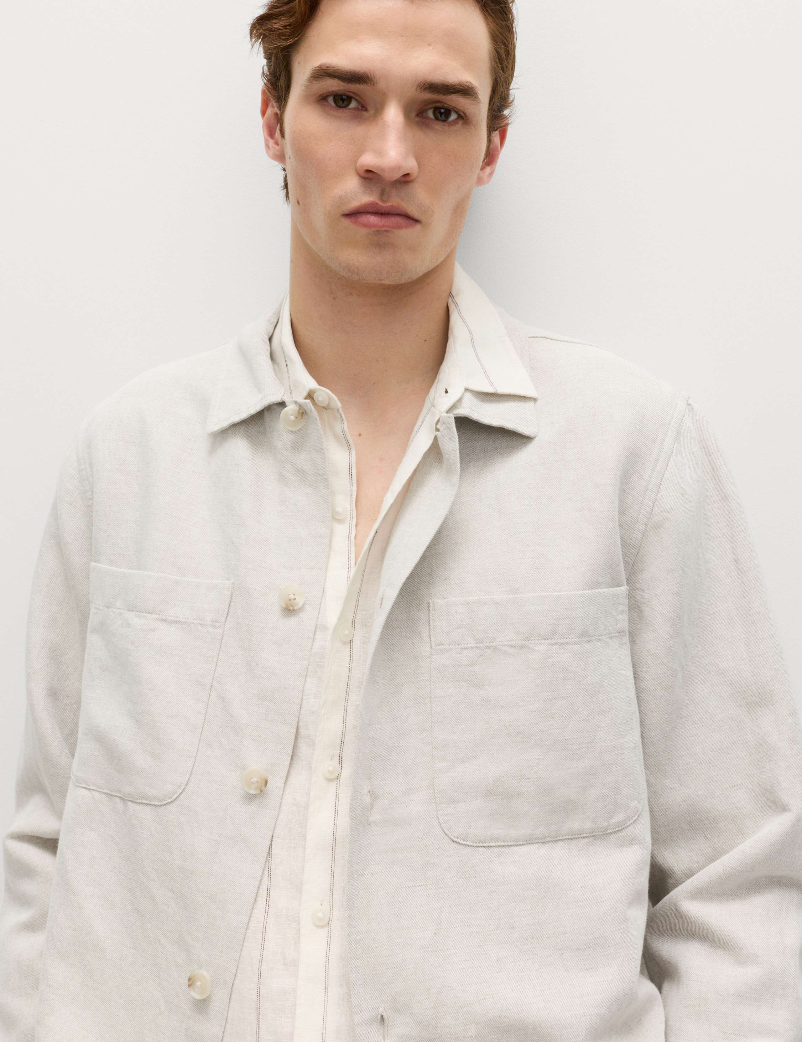 Linen Rich Overshirt 5 of 7